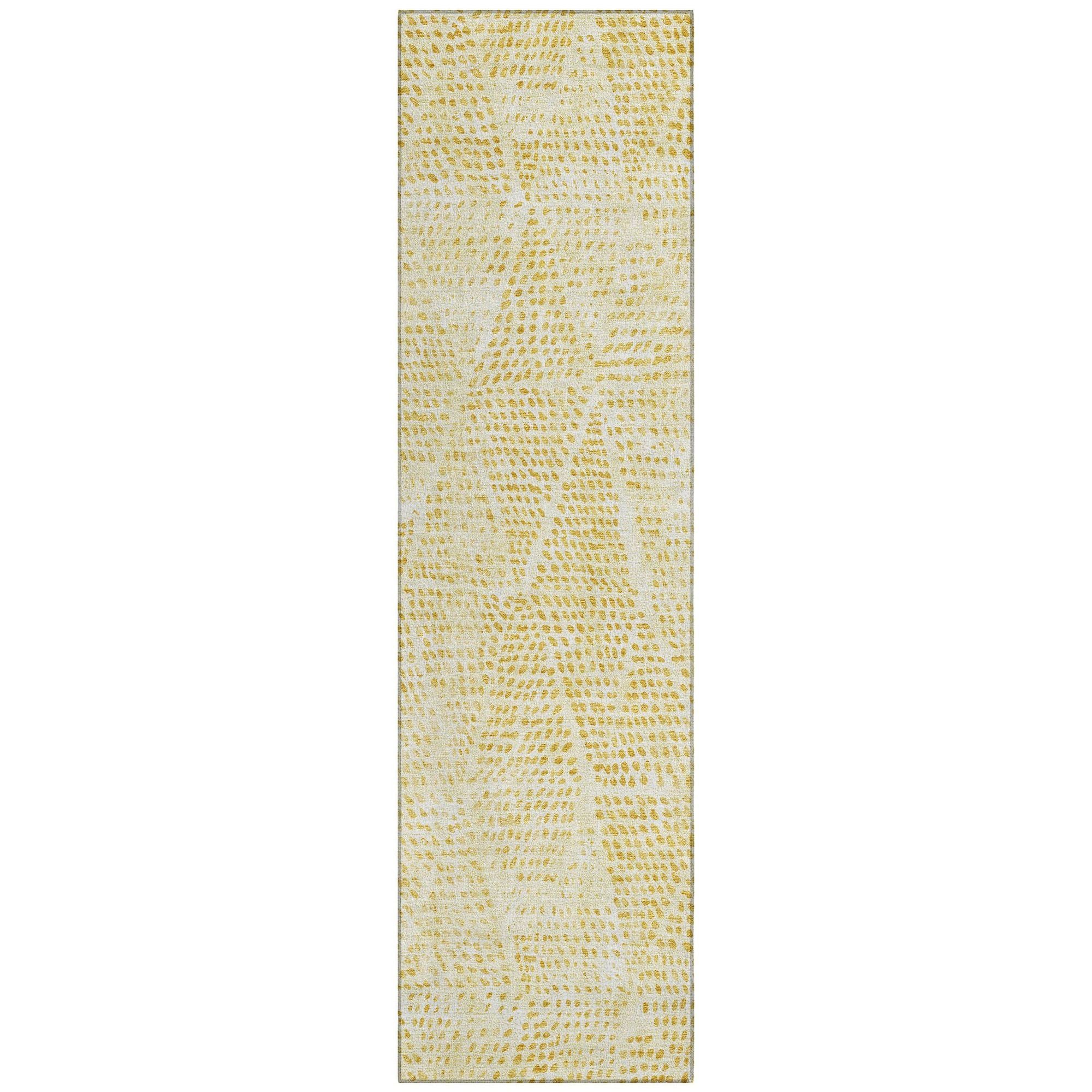 Machine Made ACN591 Wheat Gold Rugs #color_wheat gold