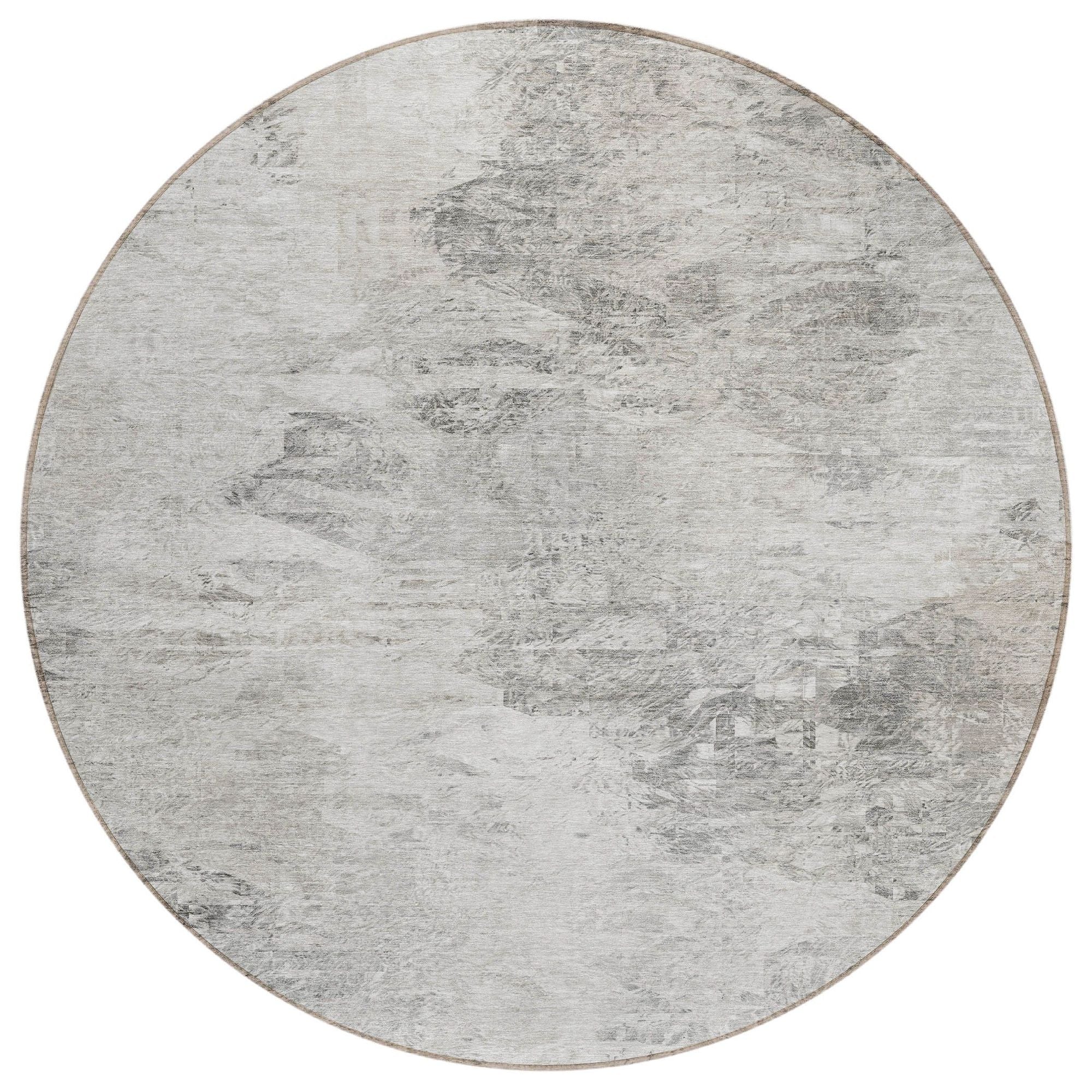 Machine Made ACN592 Silver Gray Rugs #color_silver gray