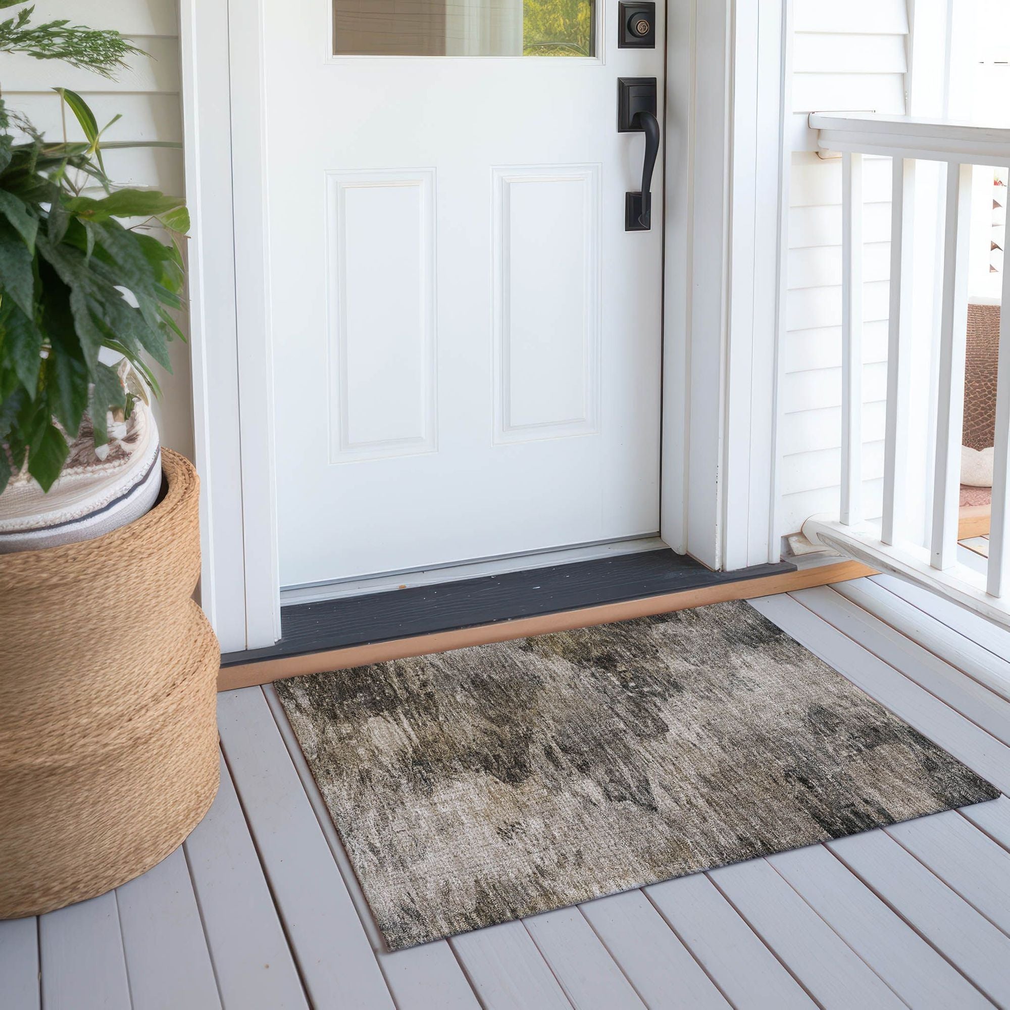 Machine Made ACN592 Taupe Brown Rugs #color_taupe brown