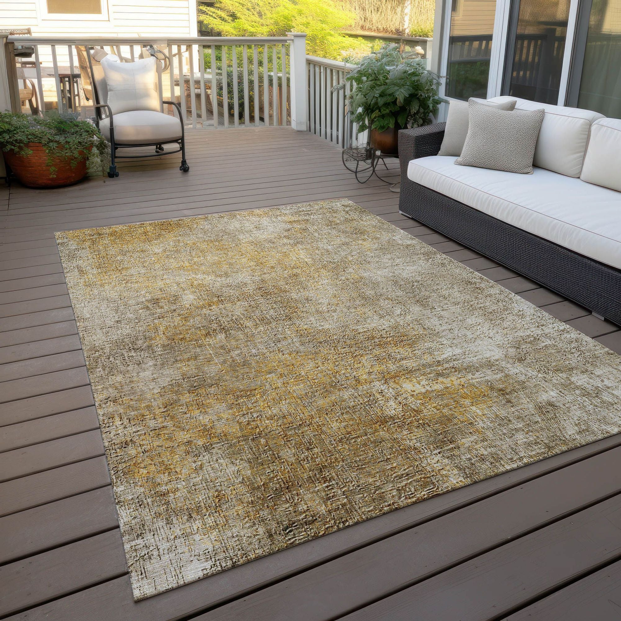 Machine Made ACN593 Beige Brown Rugs #color_beige brown