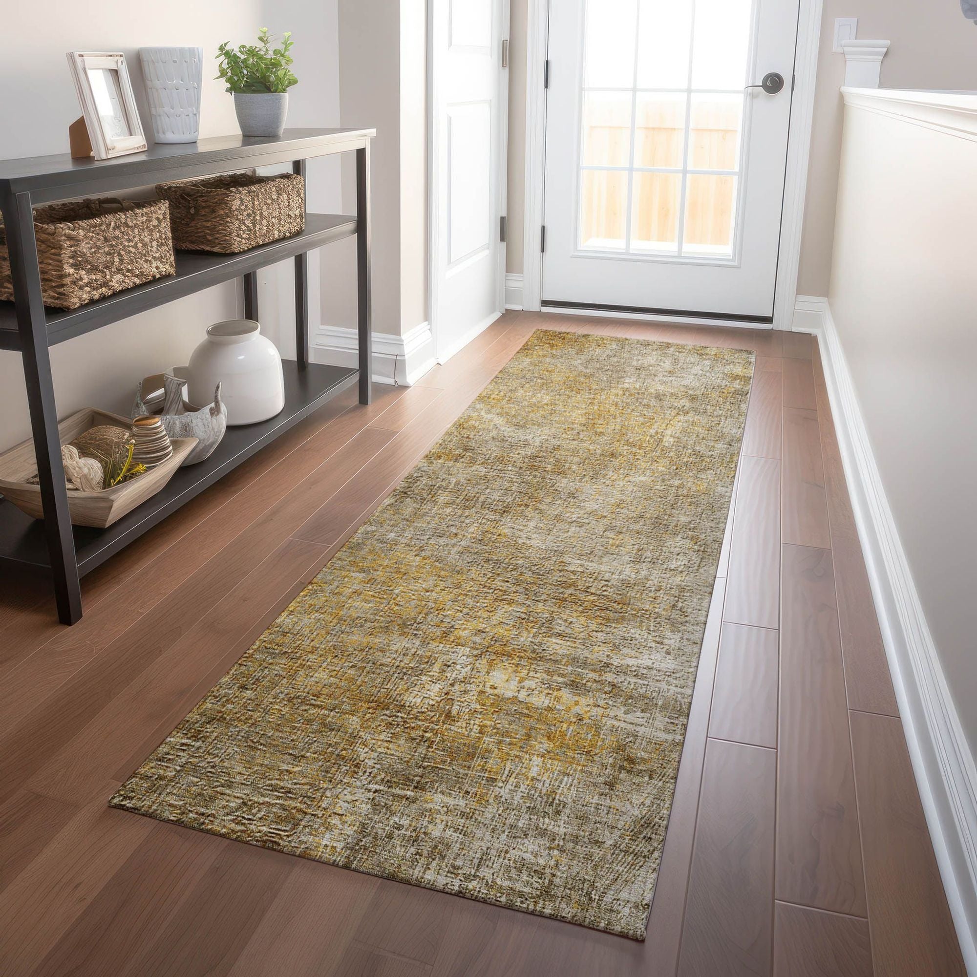 Machine Made ACN593 Beige Brown Rugs #color_beige brown