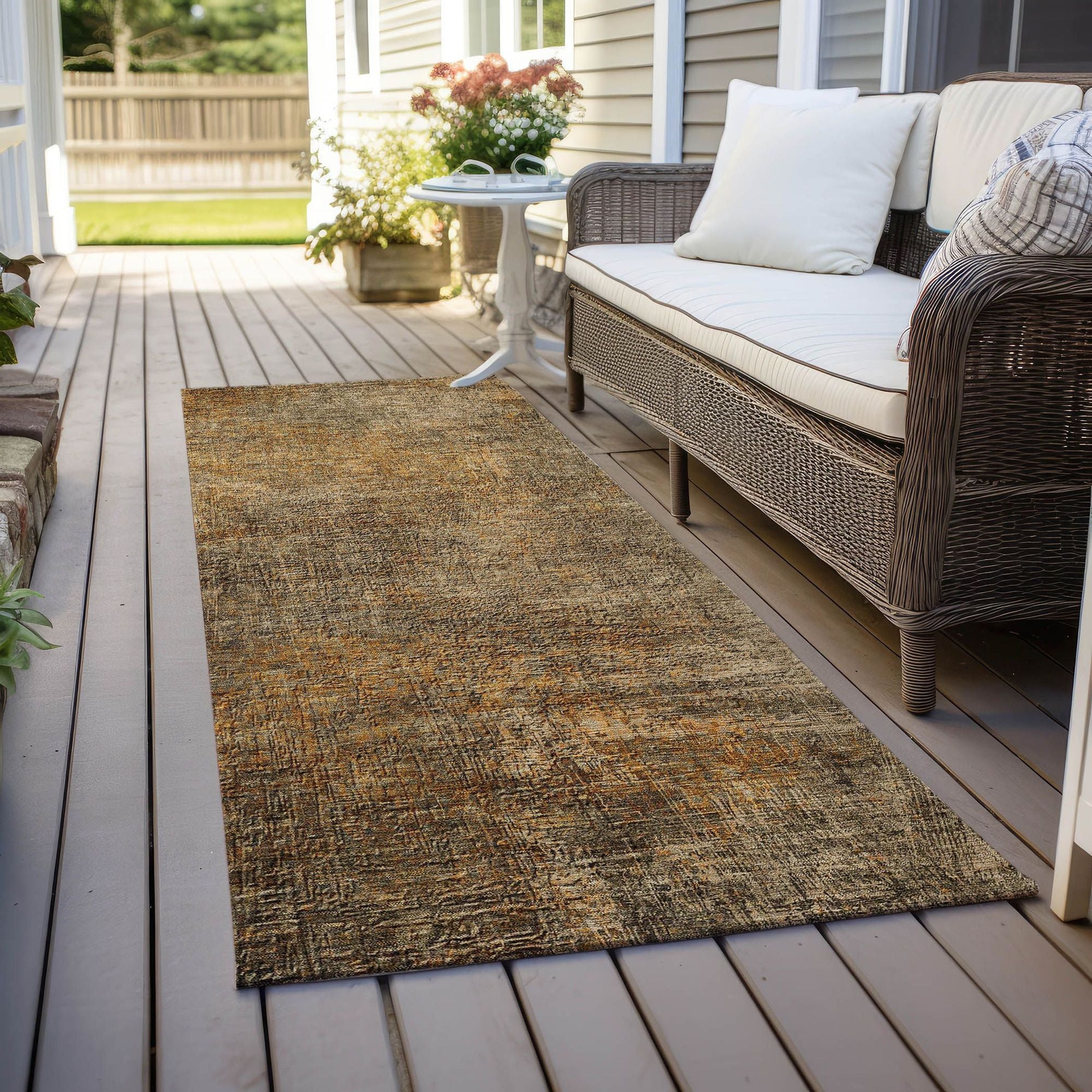 Machine Made ACN593 Brown  Rugs #color_brown 