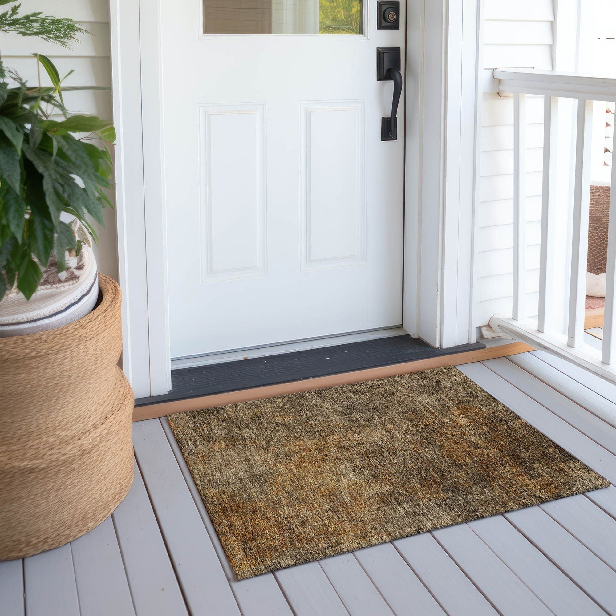 Machine Made ACN593 Brown  Rugs #color_brown 