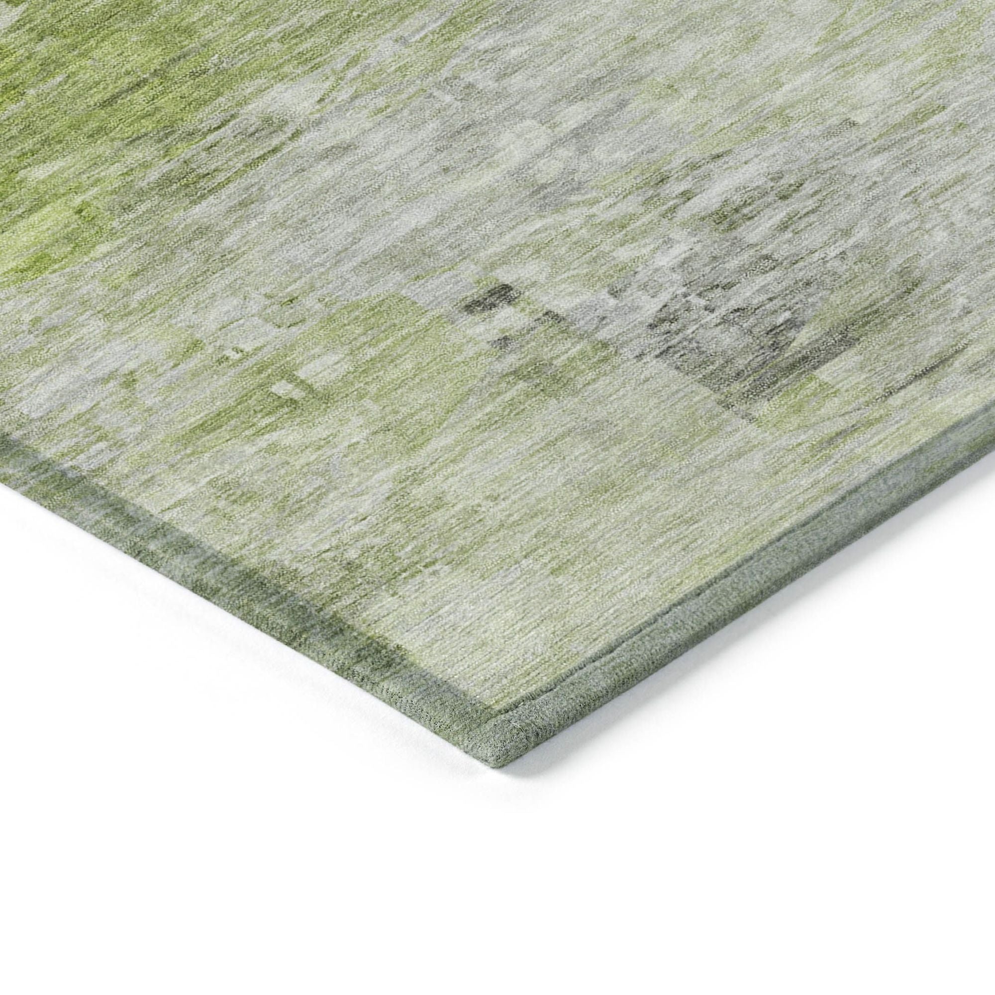 Machine Made ACN595 Aloe Green Rugs #color_aloe green