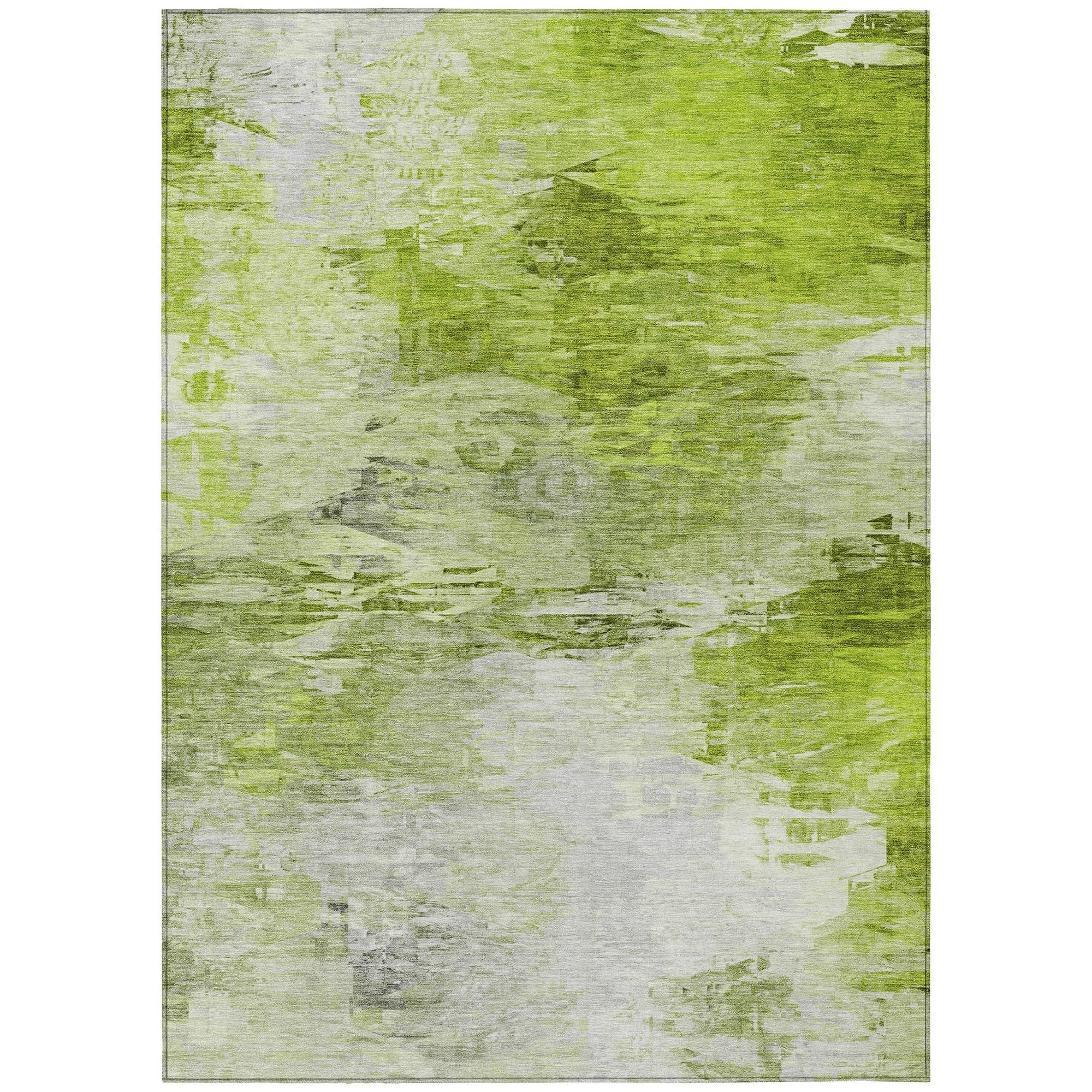 Machine Made ACN595 Aloe Green Rugs #color_aloe green