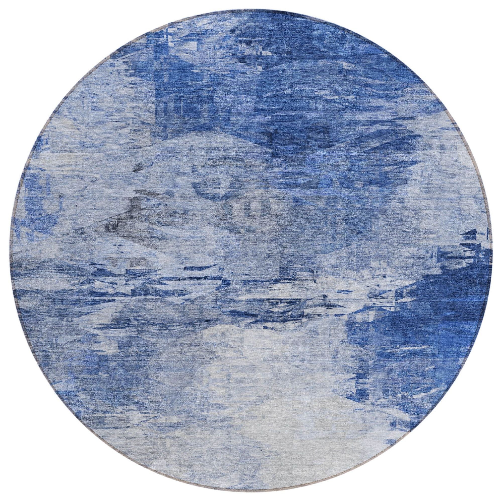 Machine Made ACN595 Blue  Rugs #color_blue 