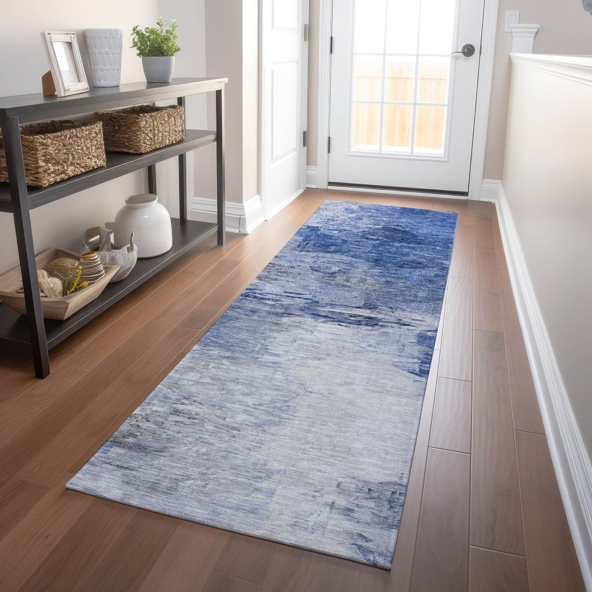 Machine Made ACN595 Blue  Rugs #color_blue 