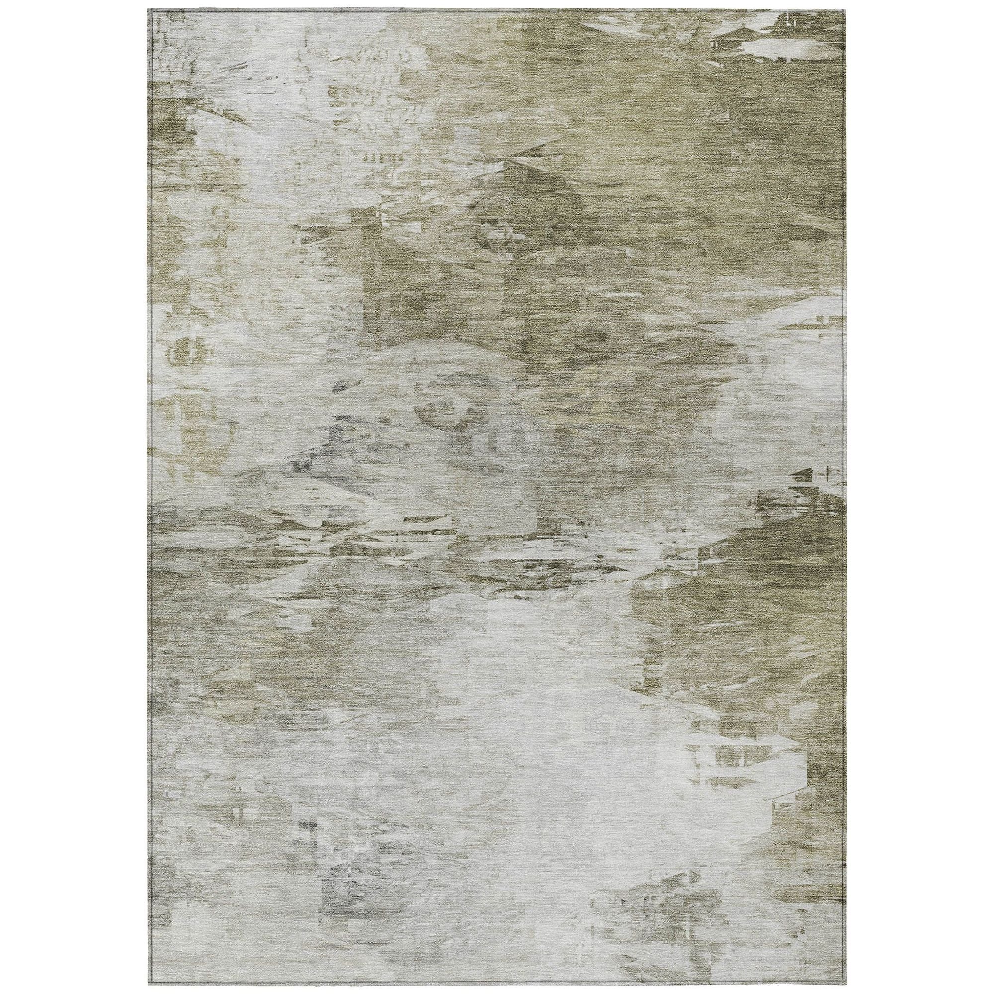 Machine Made ACN595 Taupe Brown Rugs #color_taupe brown