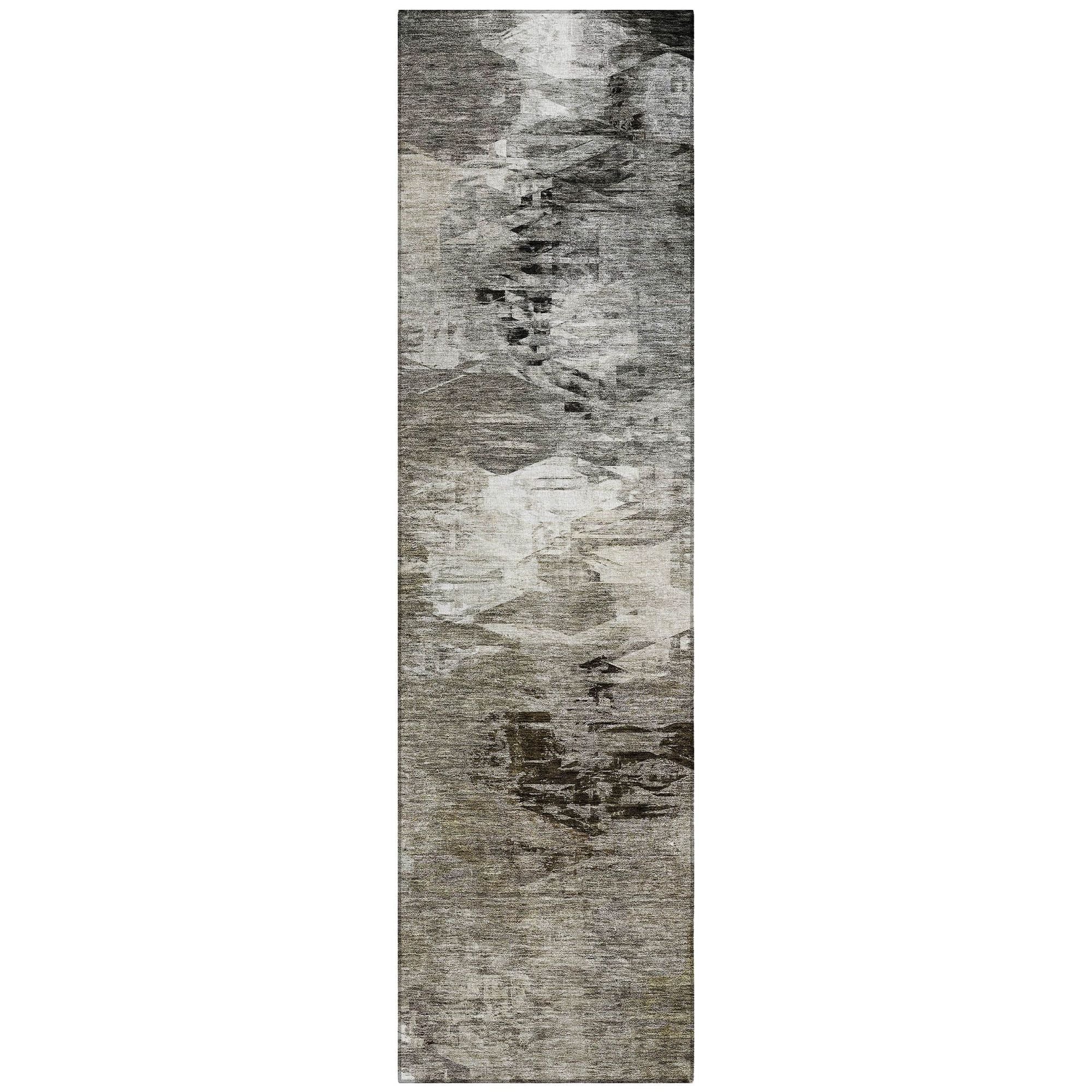 Machine Made ACN597 Taupe Brown Rugs #color_taupe brown