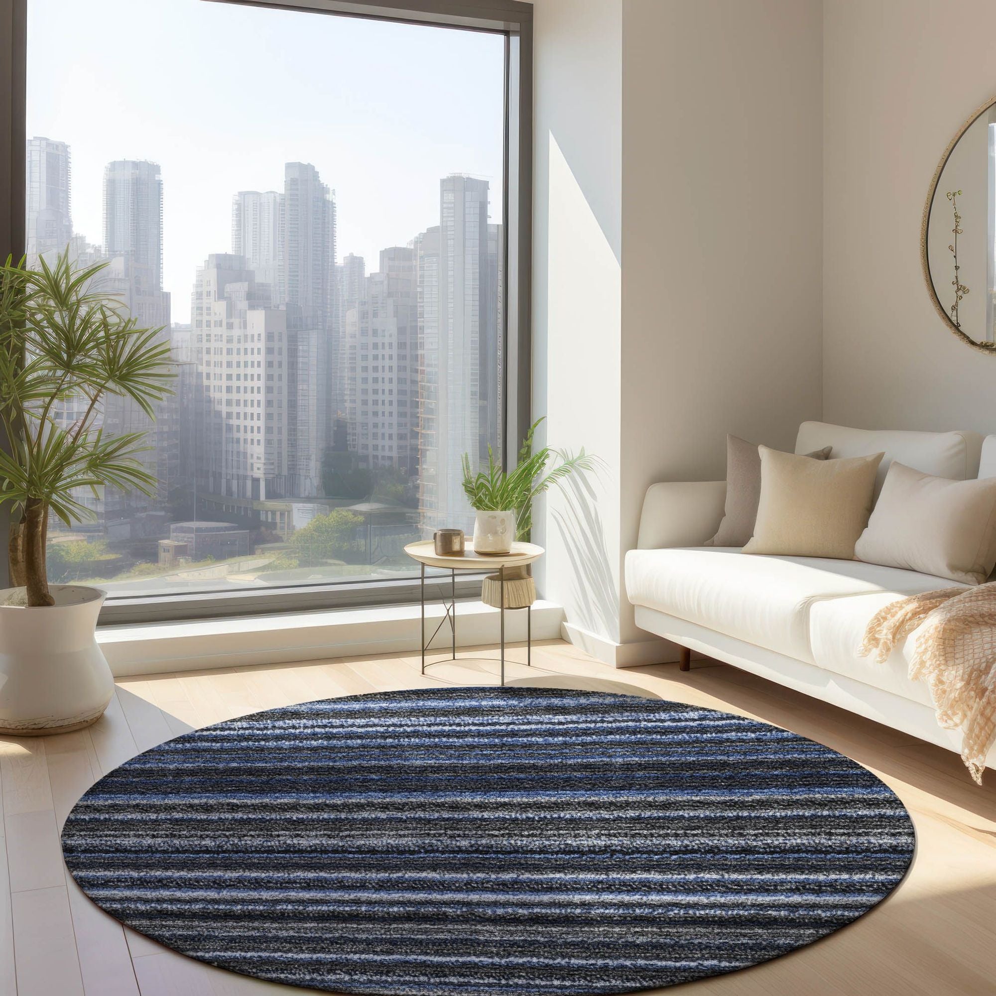 Machine Made ACN598 Blue  Rugs #color_blue 