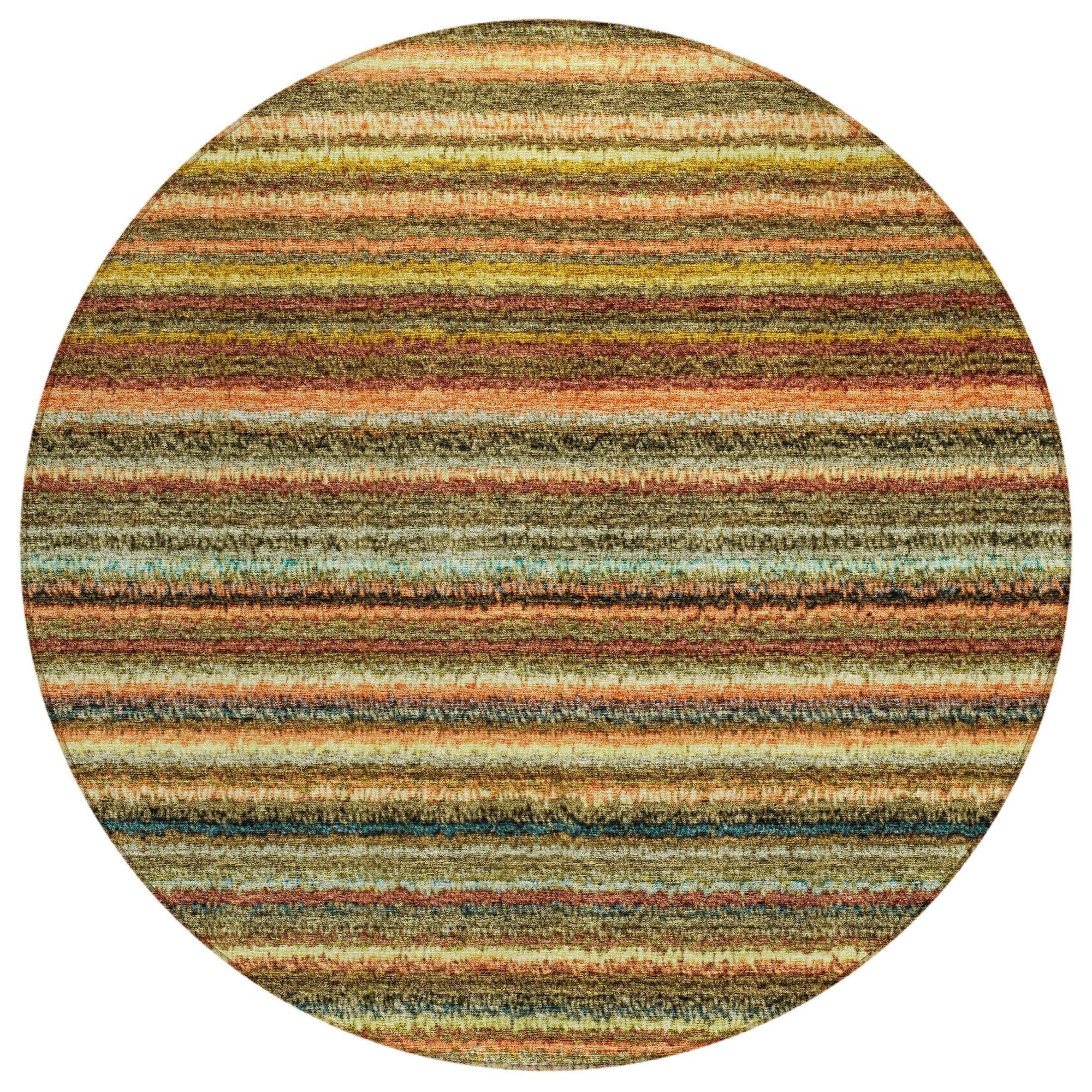 Machine Made ACN598 Coral Orange Rugs #color_coral orange