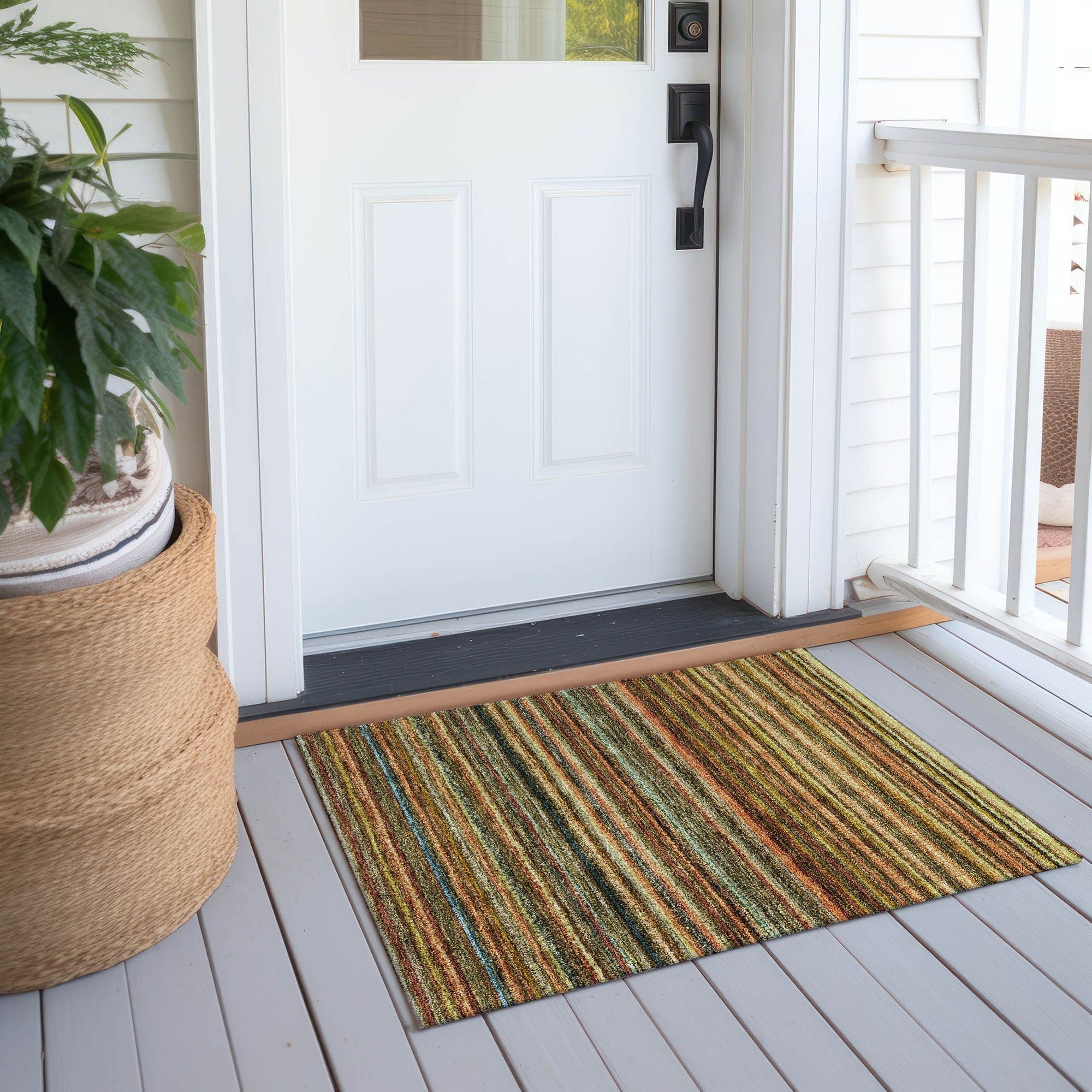 Machine Made ACN598 Coral Orange Rugs #color_coral orange