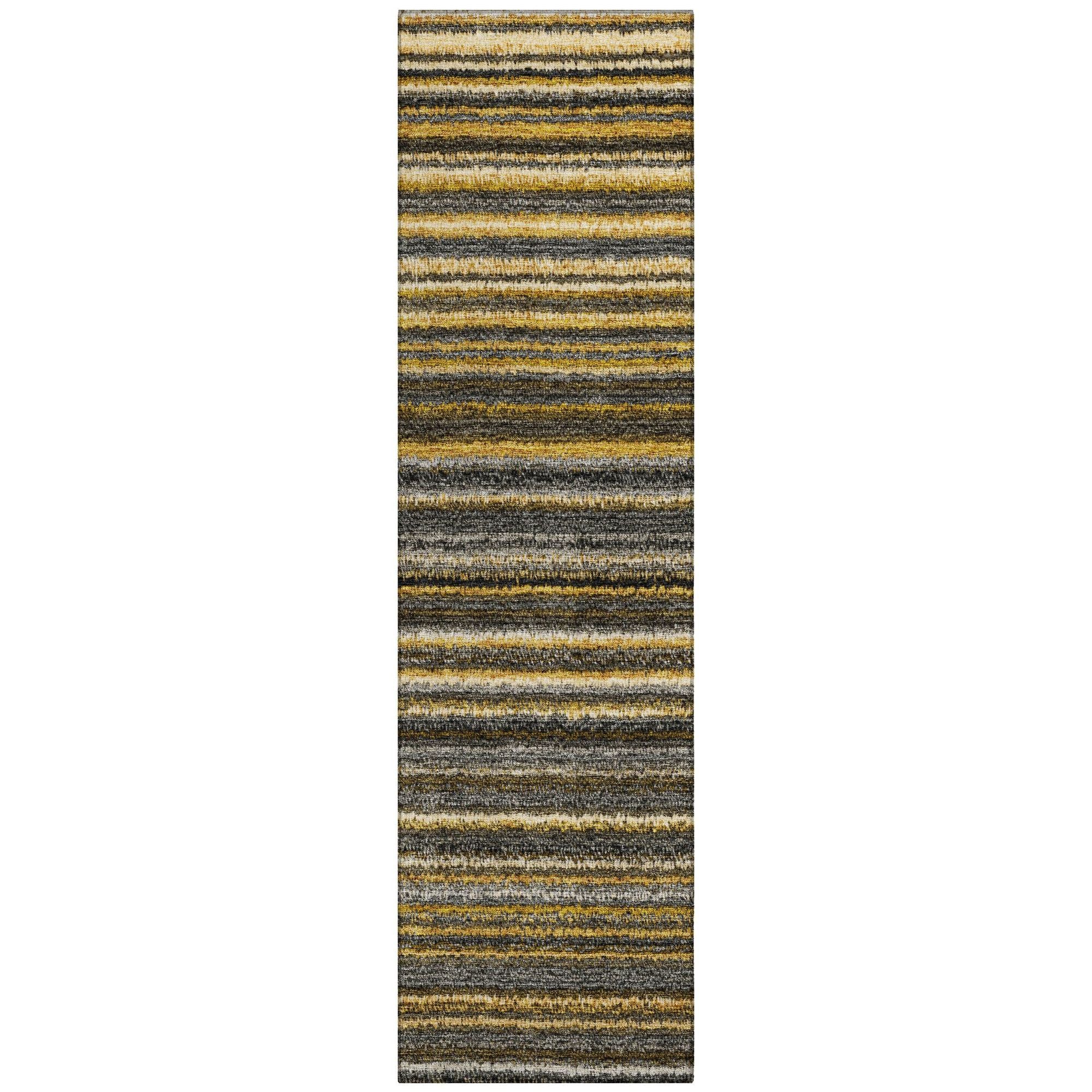 Machine Made ACN598 Gold  Rugs #color_gold 