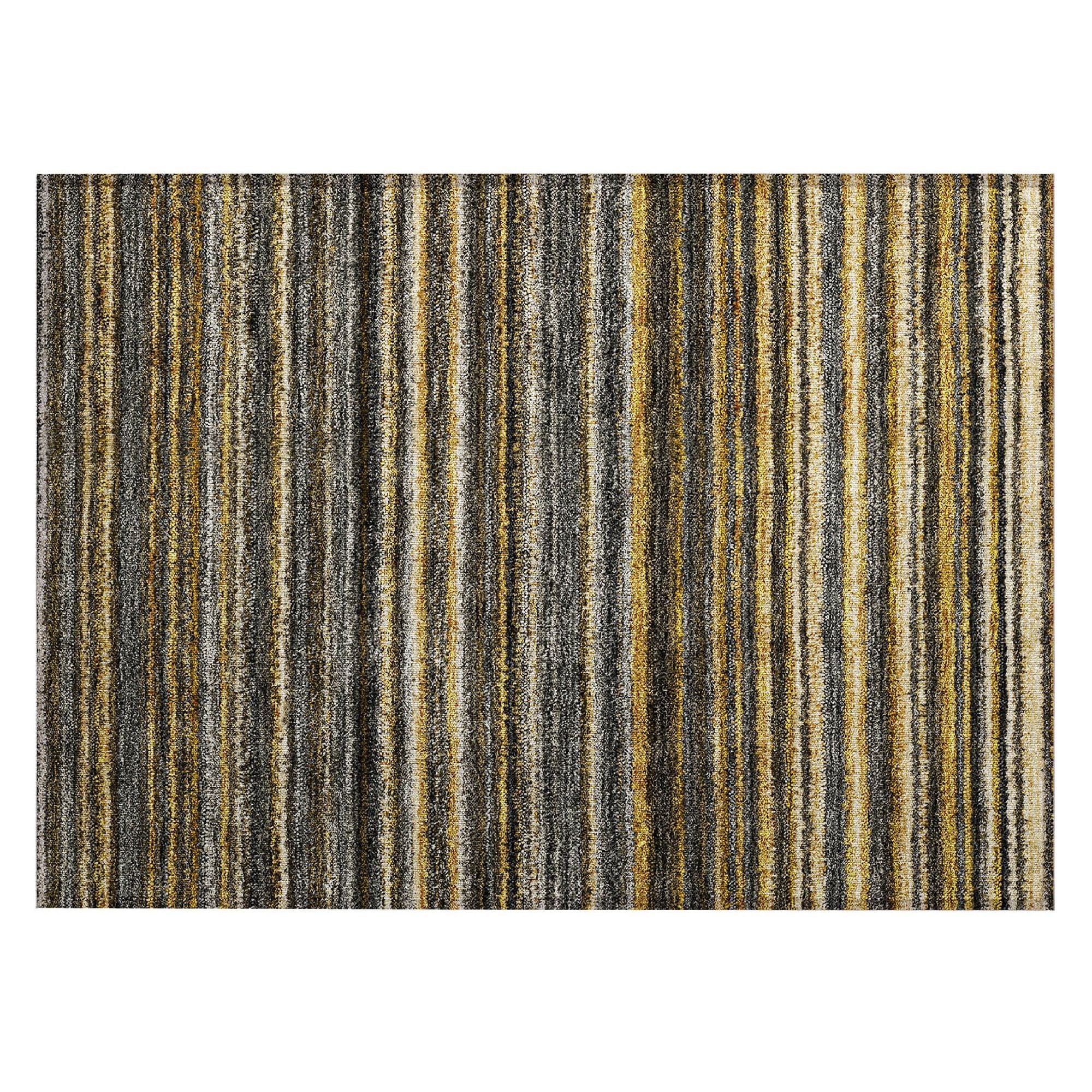 Machine Made ACN598 Gold  Rugs #color_gold 