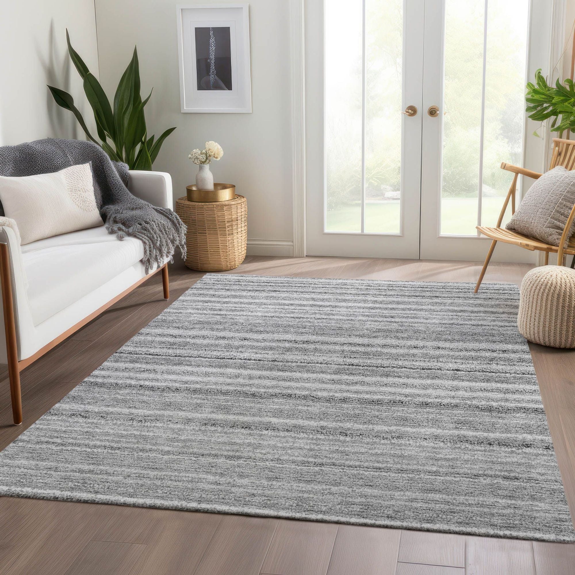 Machine Made ACN598 Gray  Rugs #color_gray 