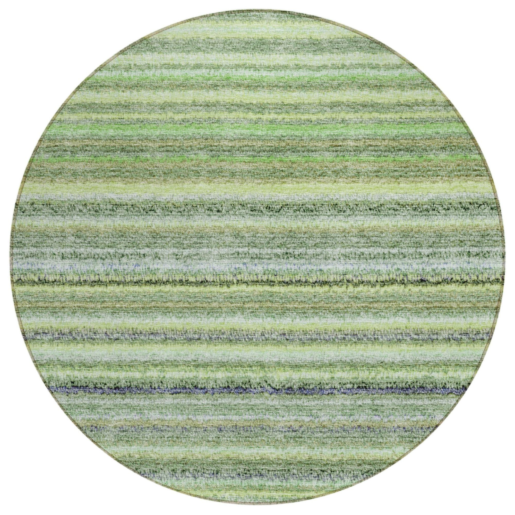 Machine Made ACN598 Green  Rugs #color_green 