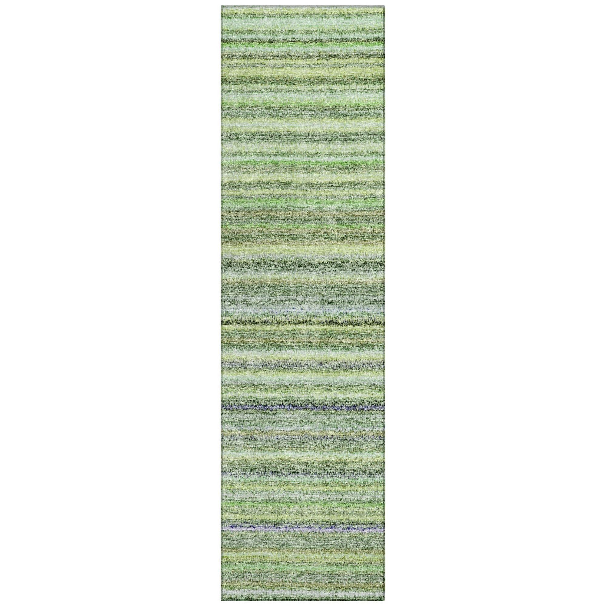 Machine Made ACN598 Green  Rugs #color_green 