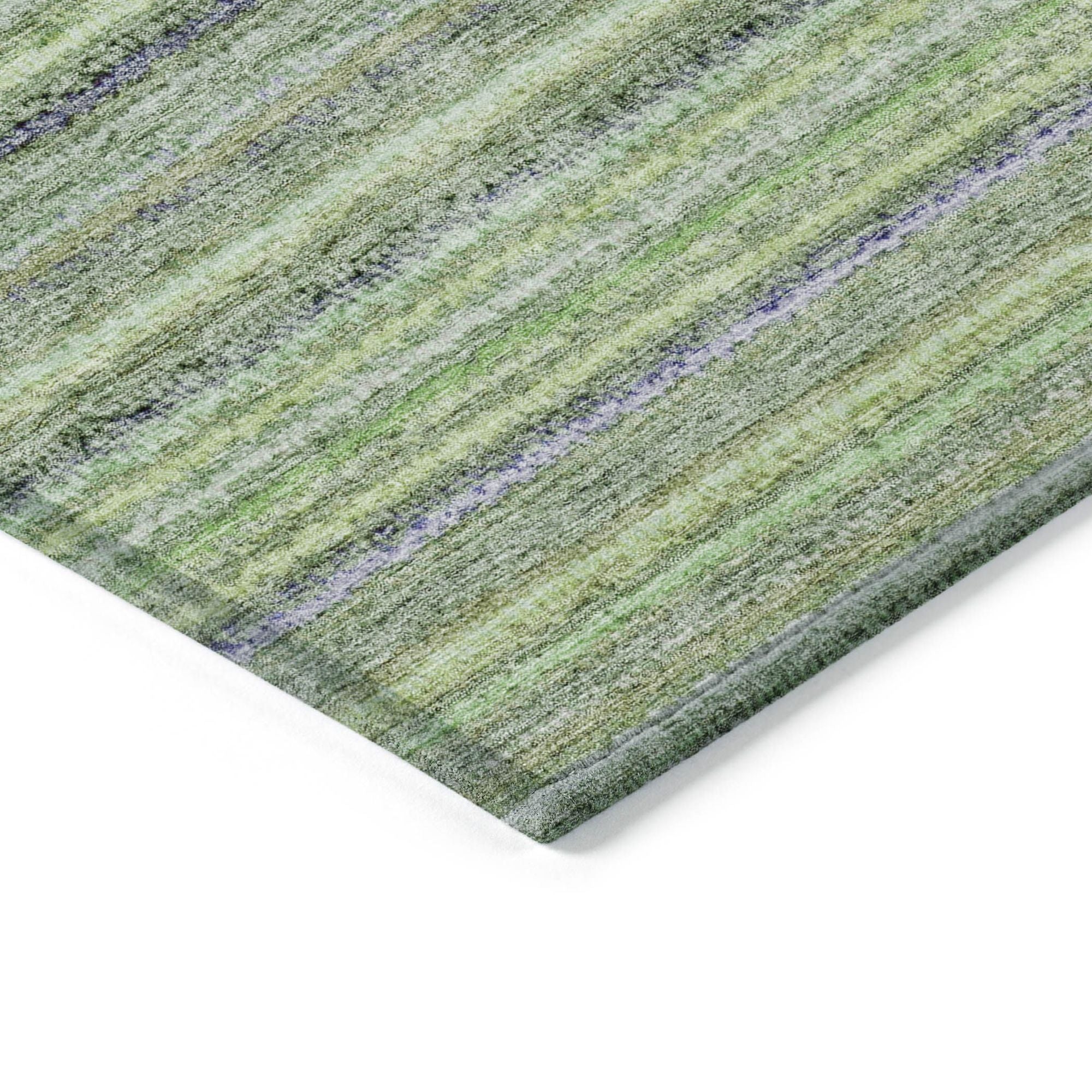 Machine Made ACN598 Green  Rugs #color_green 