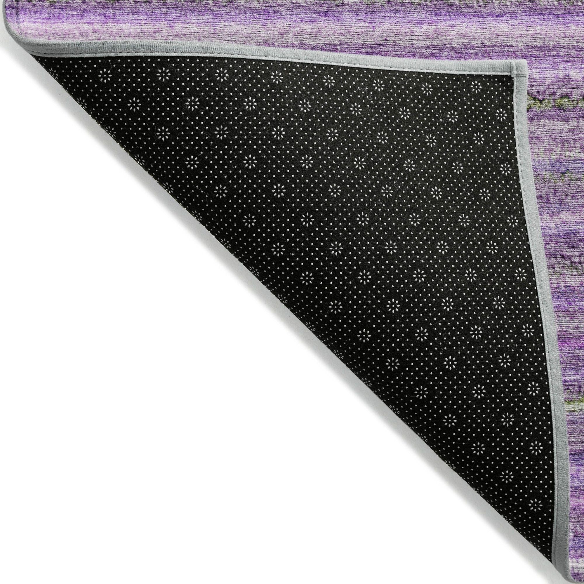 Machine Made ACN598 Purple  Rugs #color_purple 