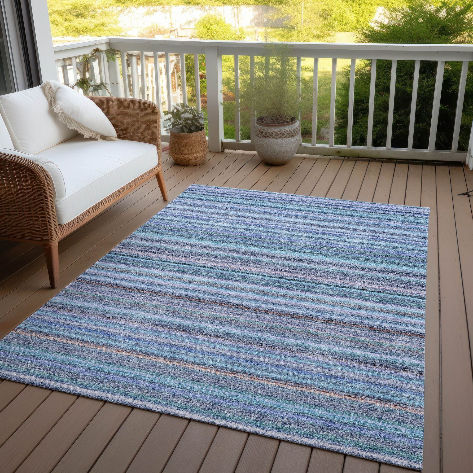 Machine Made ACN598 Sky Blue Rugs #color_sky blue