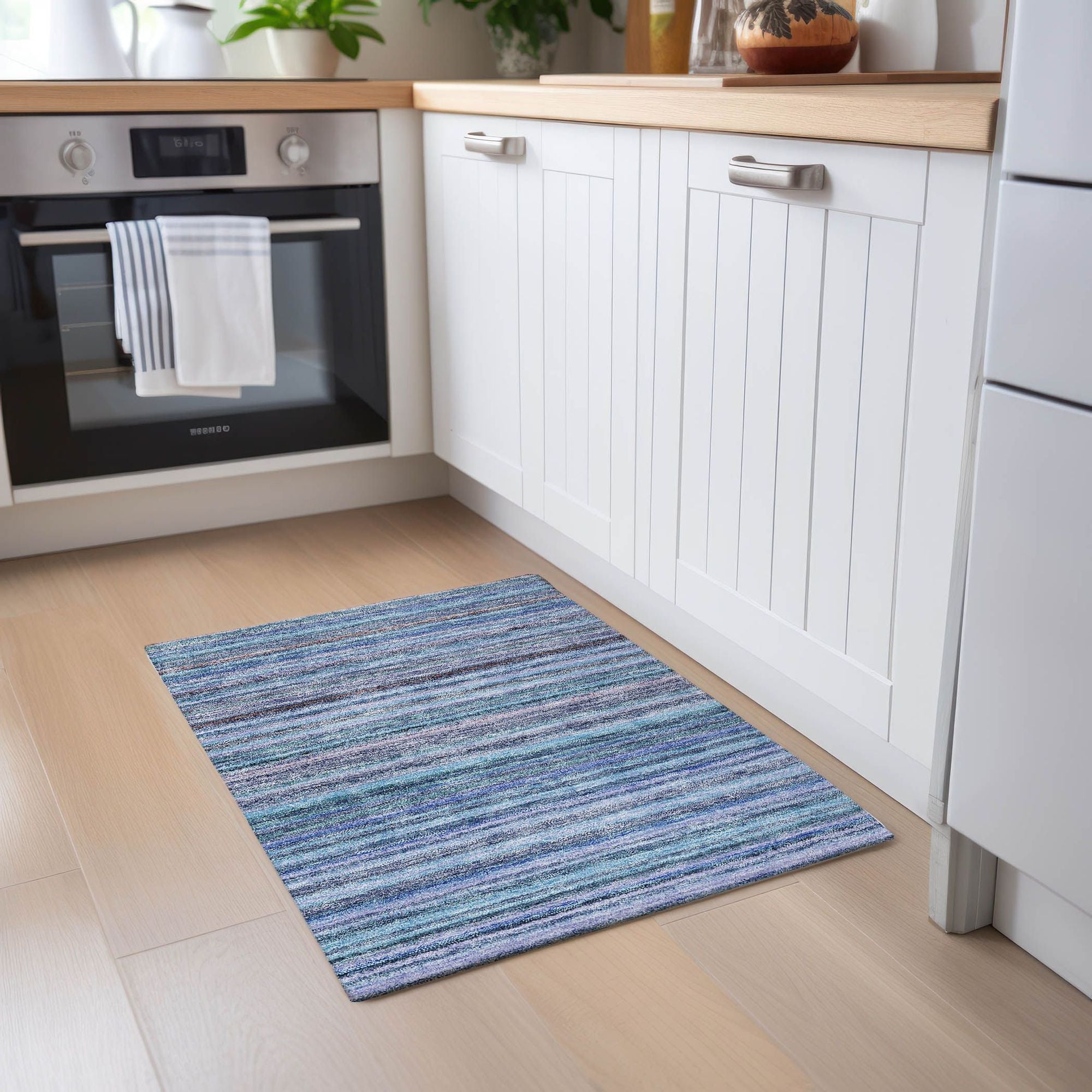 Machine Made ACN598 Sky Blue Rugs #color_sky blue