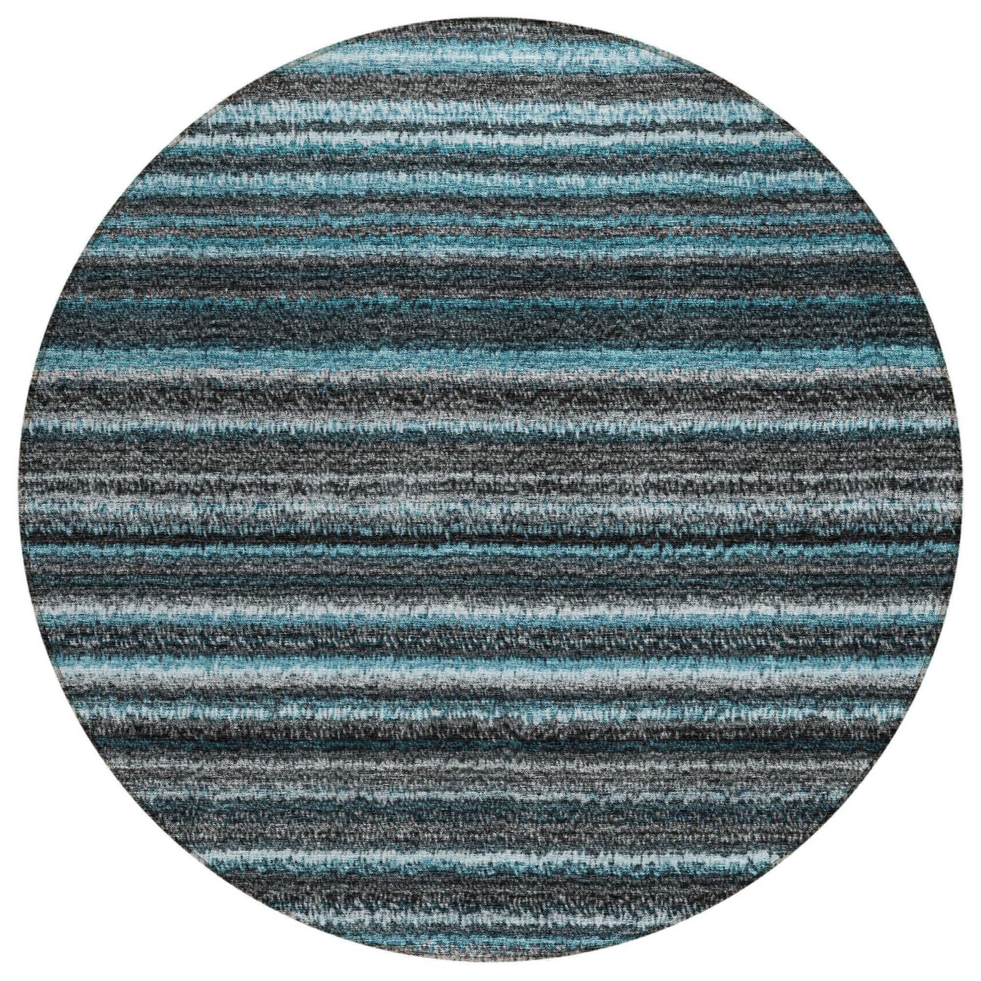 Machine Made ACN598 Teal  Rugs #color_teal 