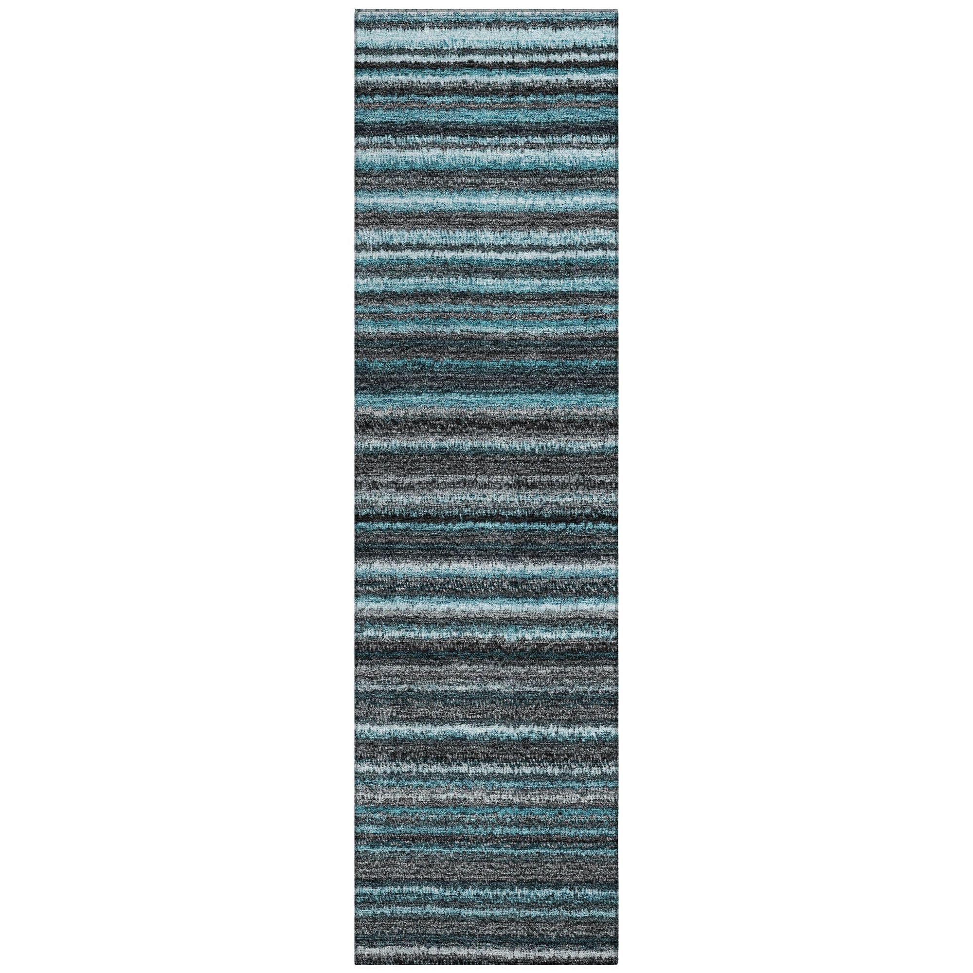 Machine Made ACN598 Teal  Rugs #color_teal 