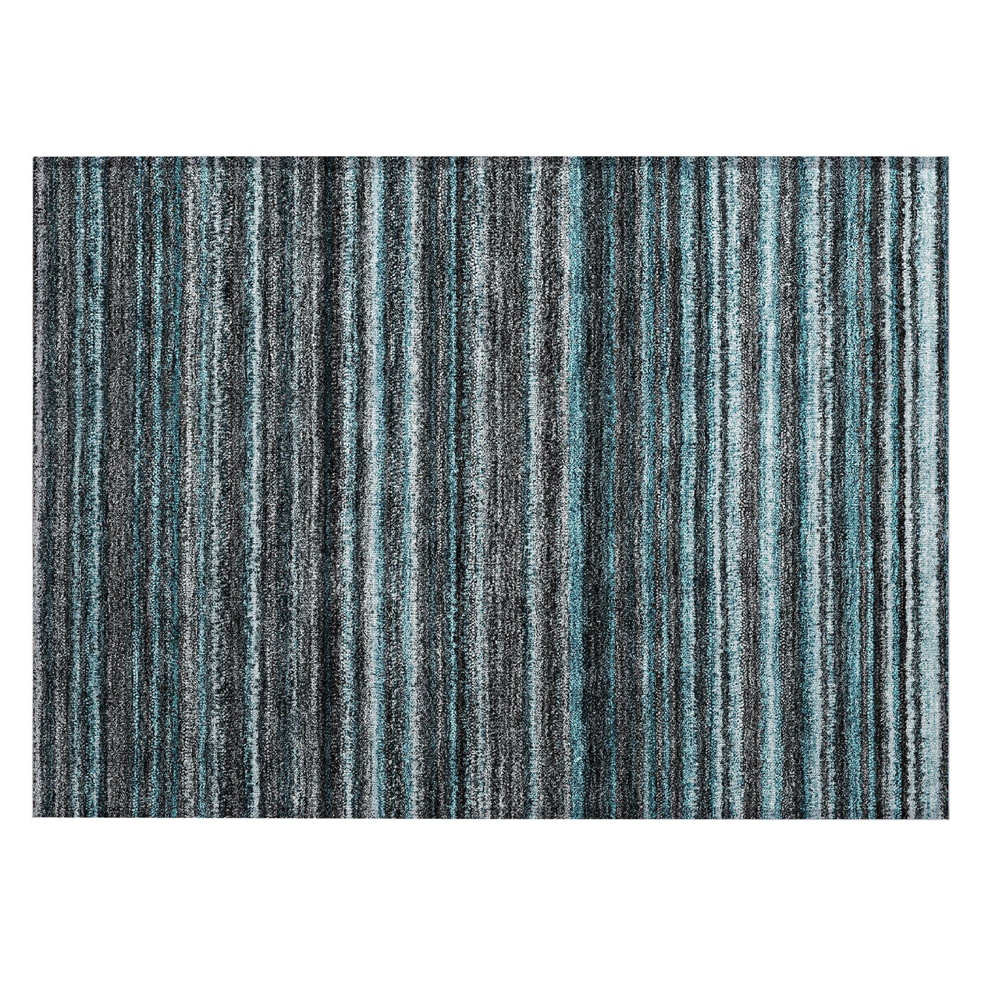 Machine Made ACN598 Teal  Rugs #color_teal 