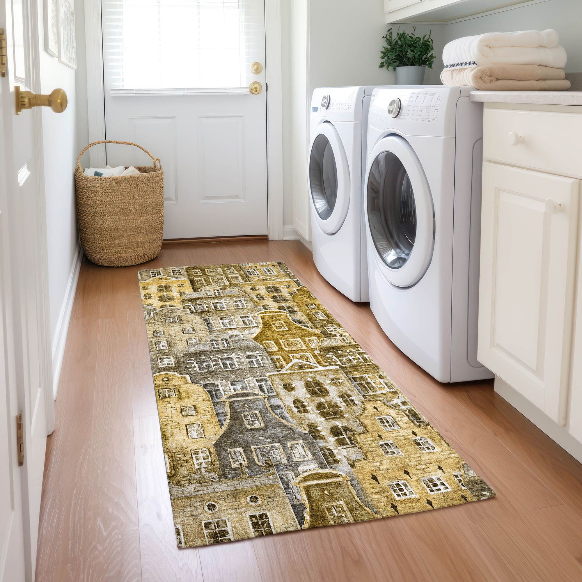 Machine Made ACN600 Brown  Rugs #color_brown 