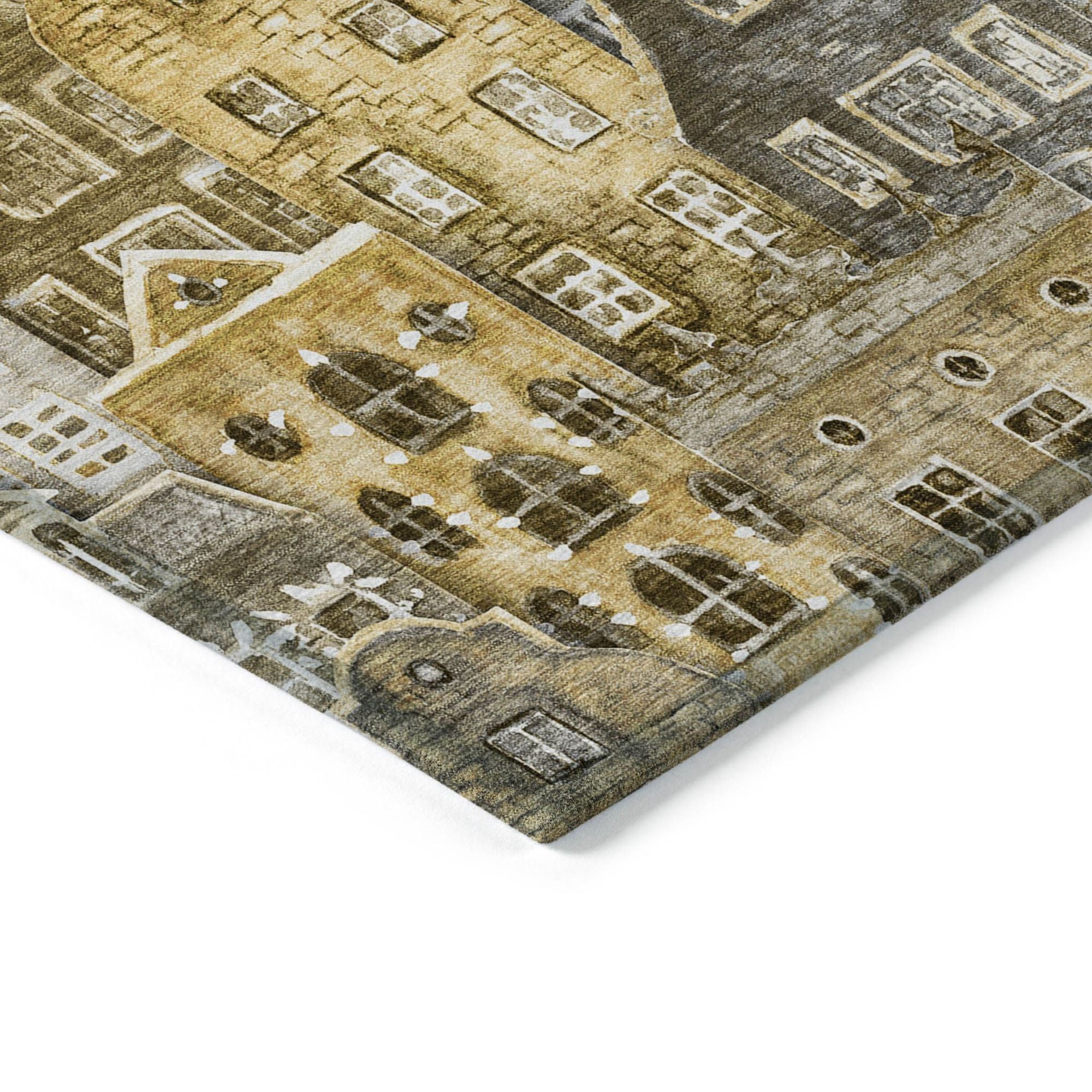 Machine Made ACN600 Brown  Rugs #color_brown 