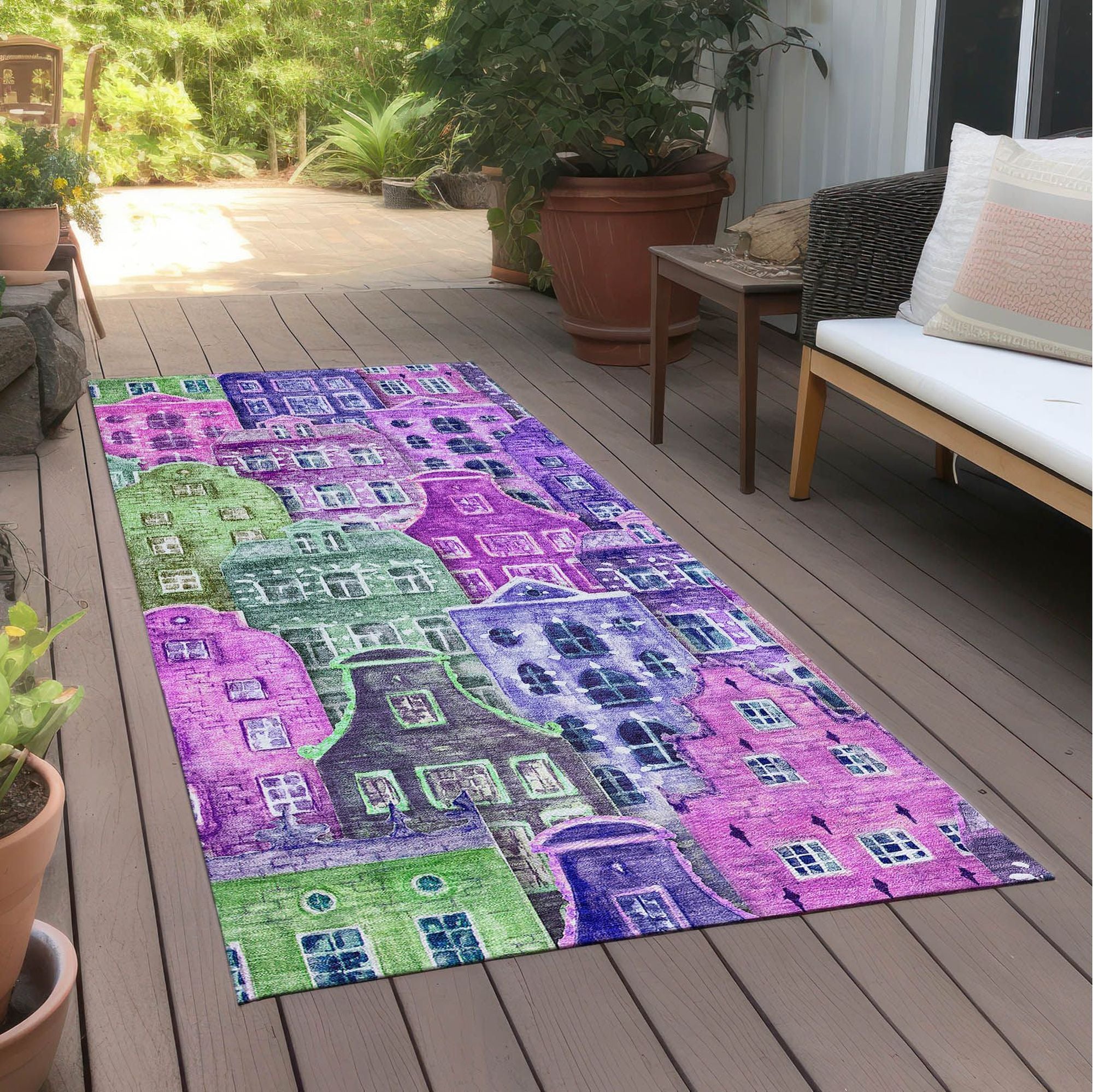 Machine Made ACN600 Purple  Rugs #color_purple 