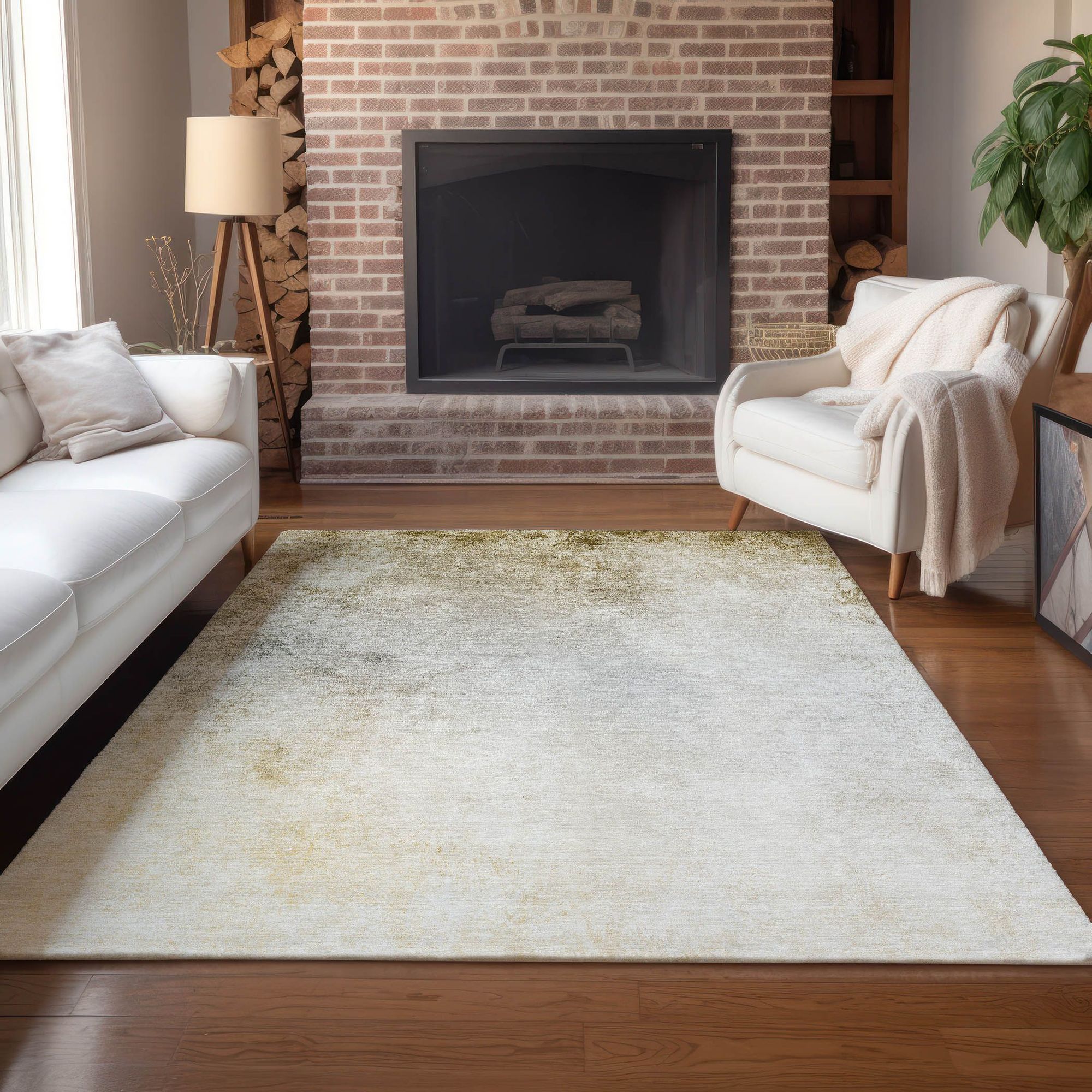 Machine Made ACN601 Taupe Brown Rugs #color_taupe brown