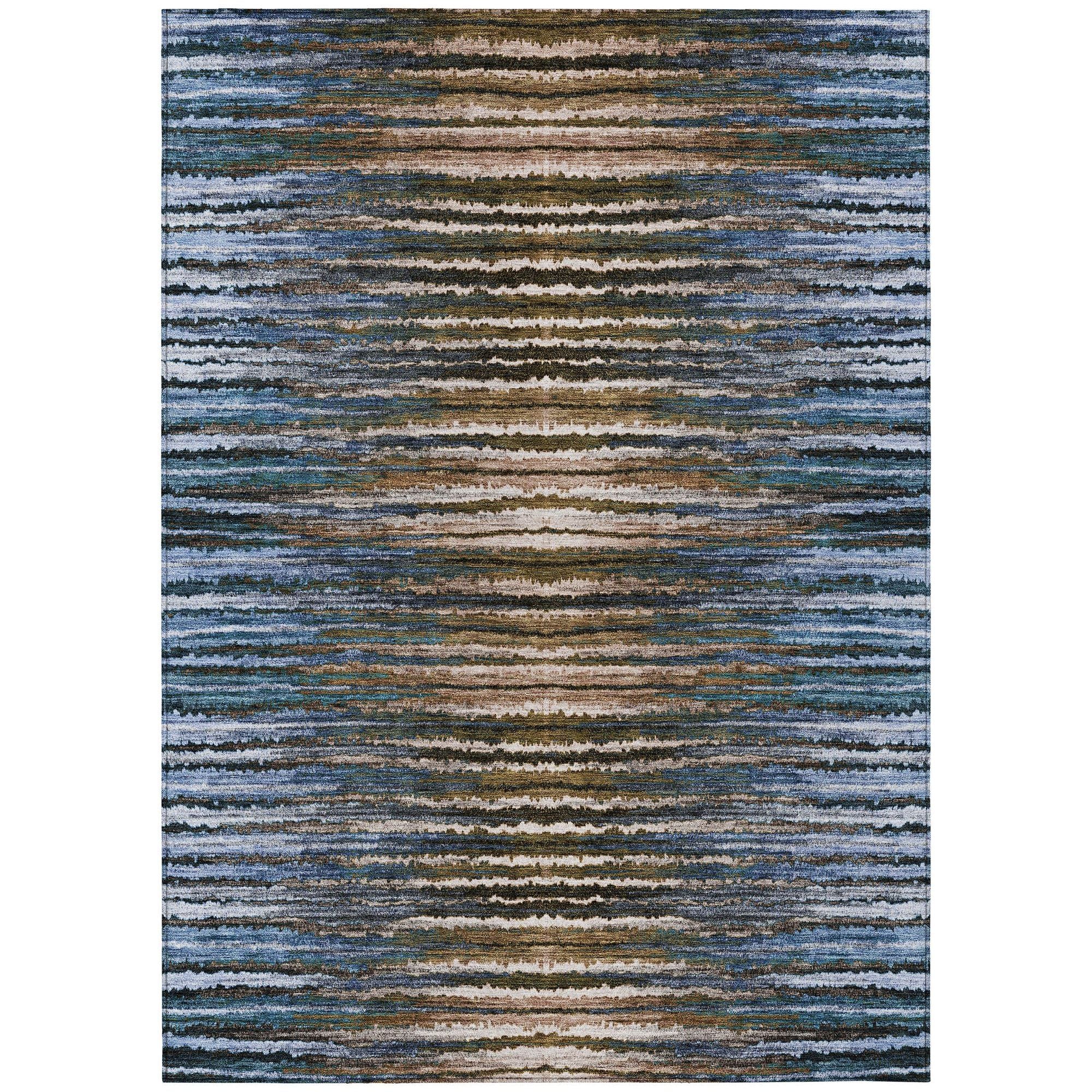 Machine Made ACN604 Blue  Rugs #color_blue 