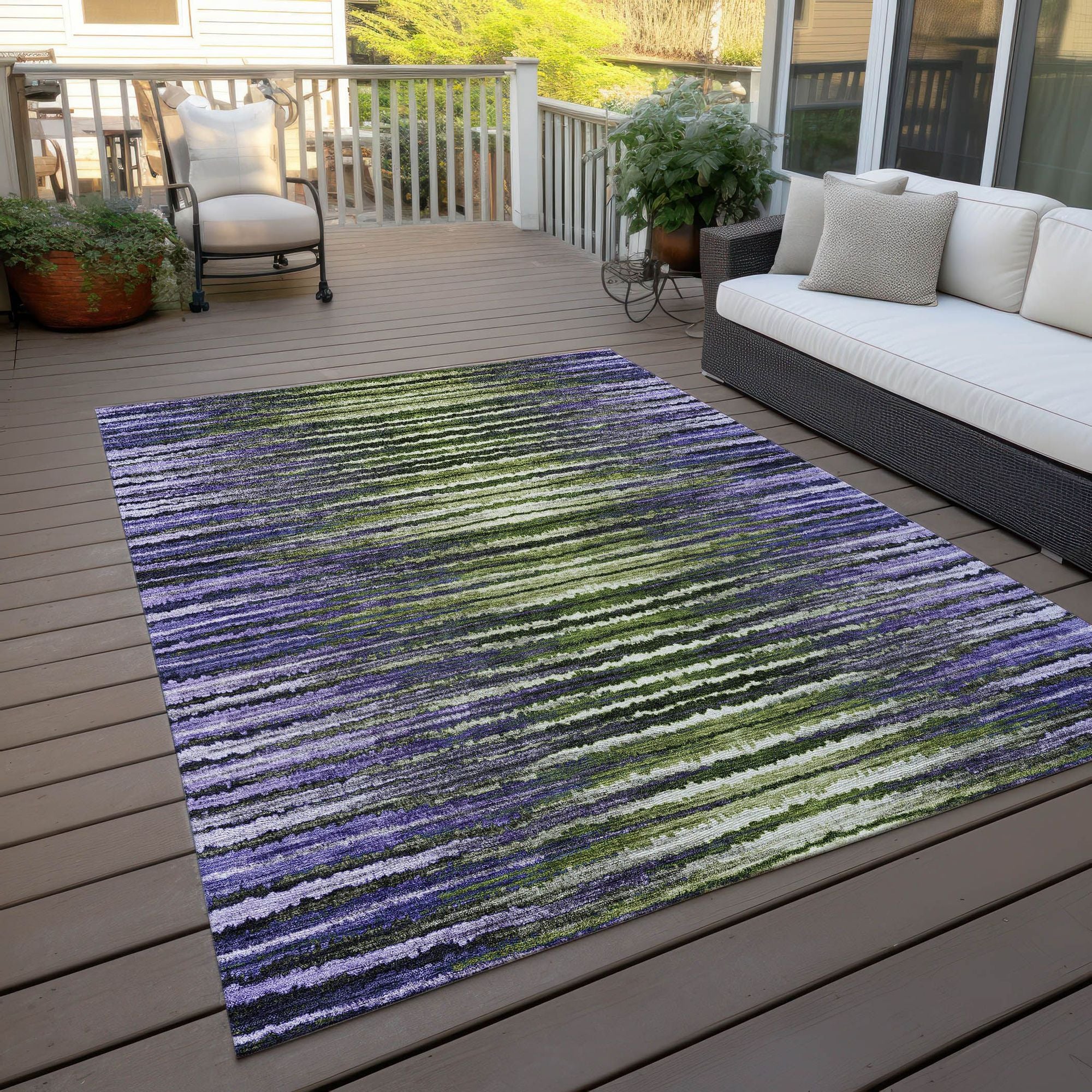 Machine Made ACN604 Purple  Rugs #color_purple 