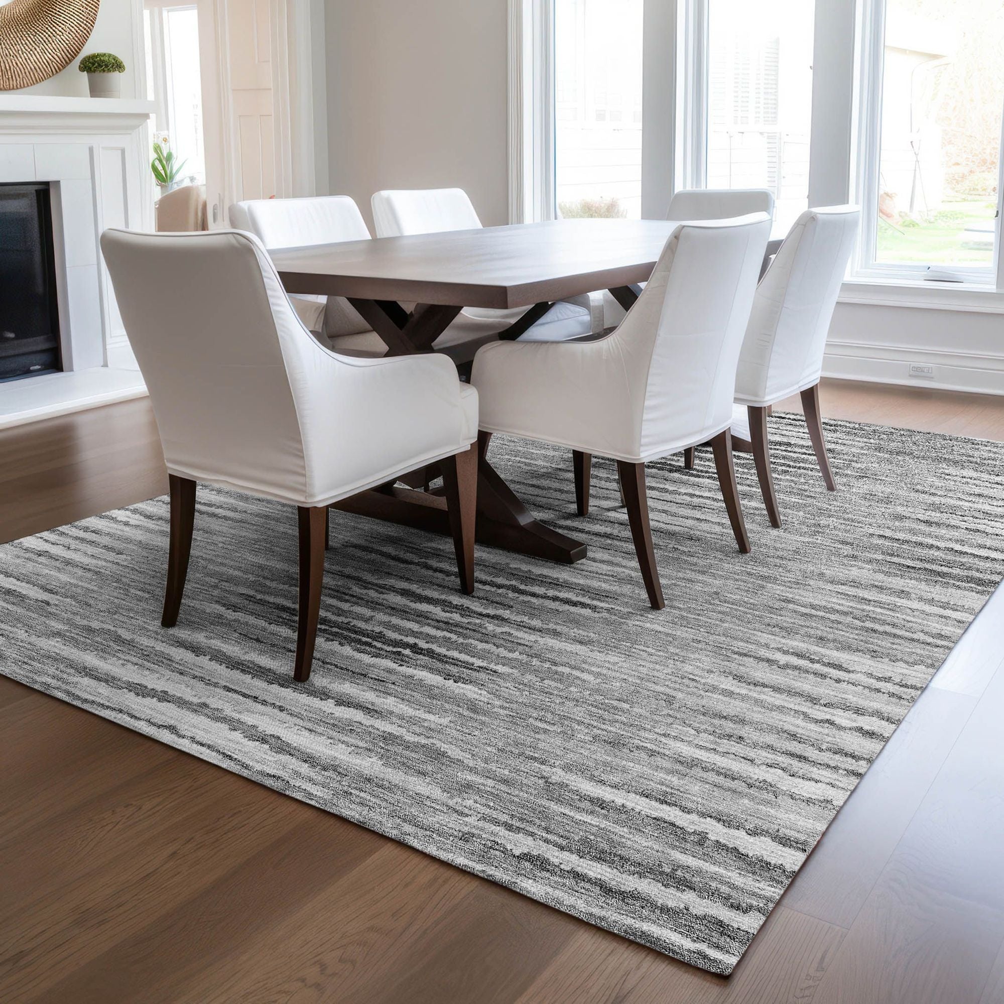 Machine Made ACN604 Silver Gray Rugs #color_silver gray