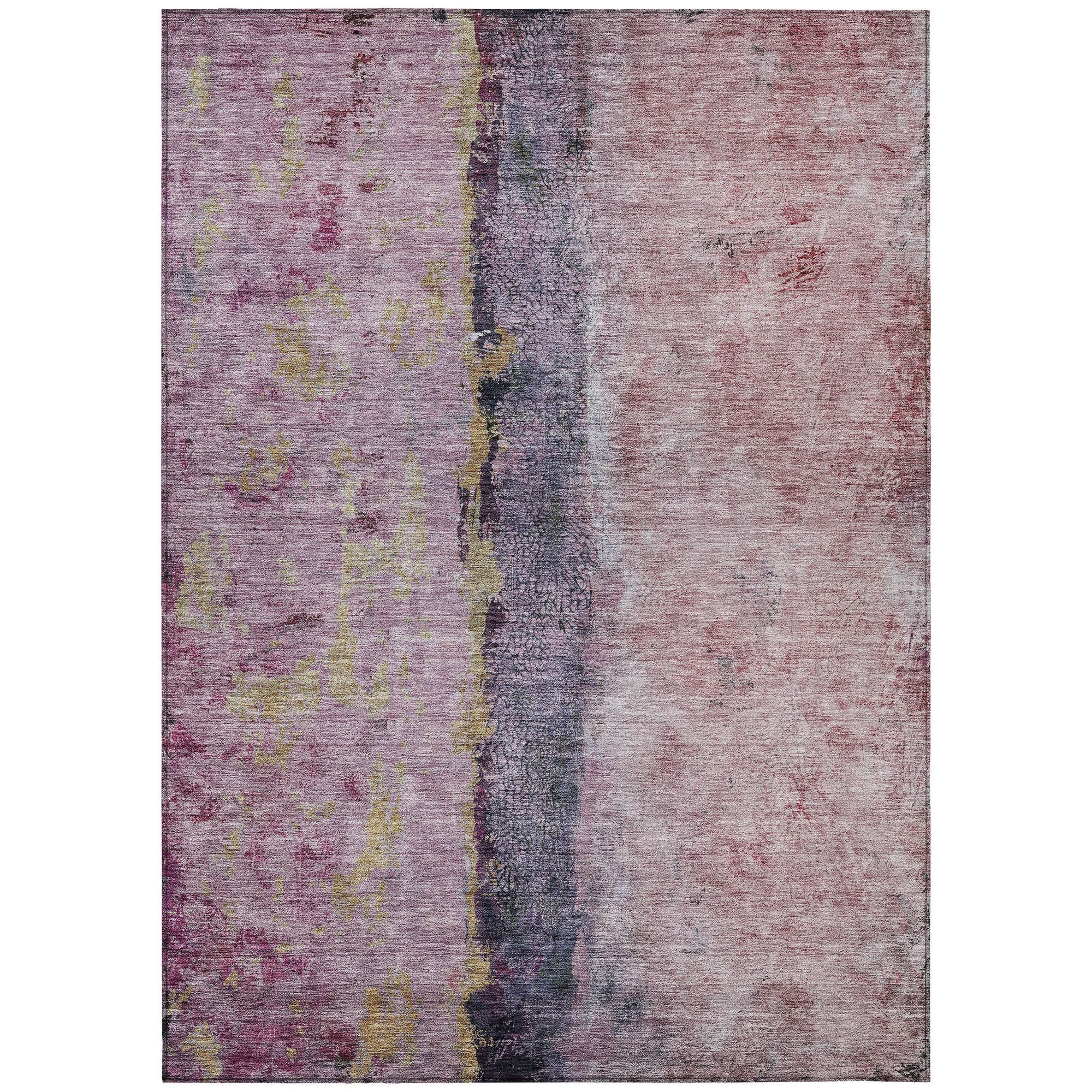 Machine Made ACN605 Blush Pink Rugs #color_blush pink