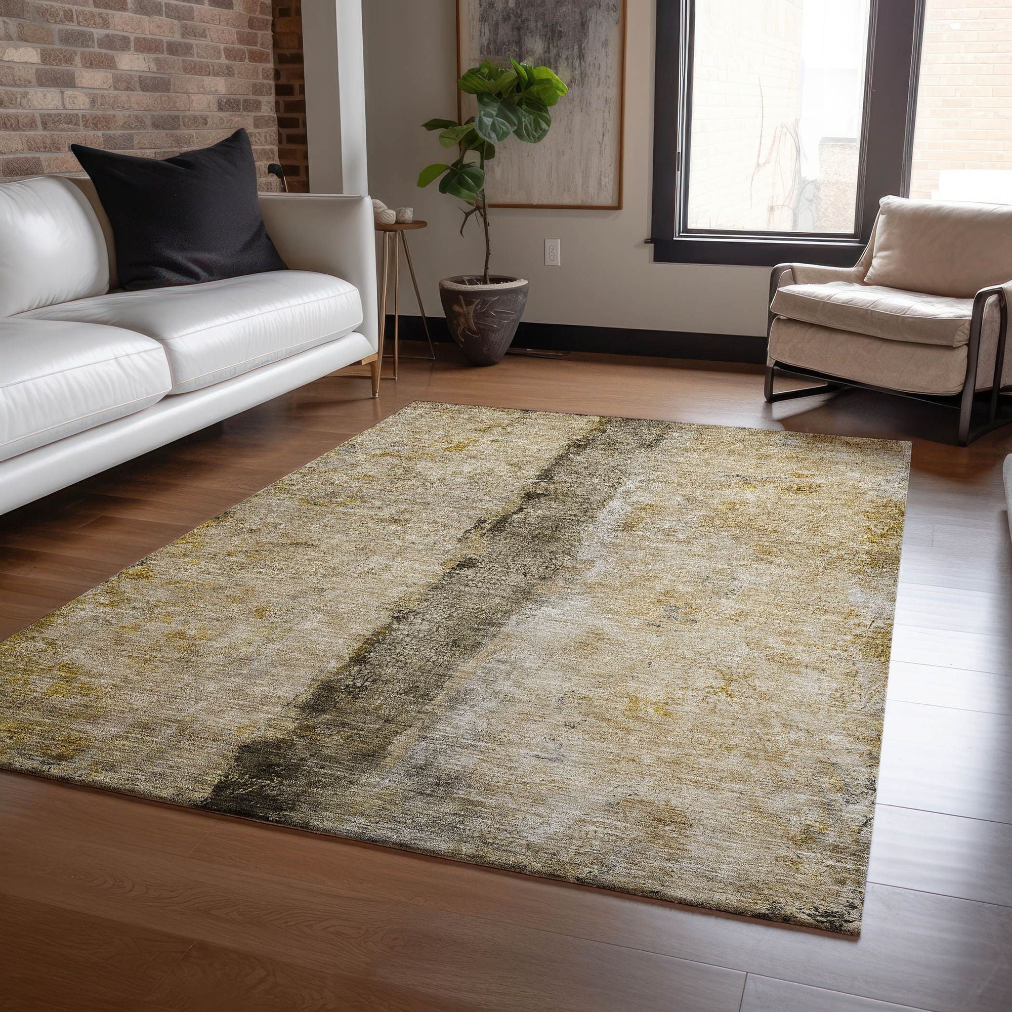 Machine Made ACN605 Brown  Rugs #color_brown 