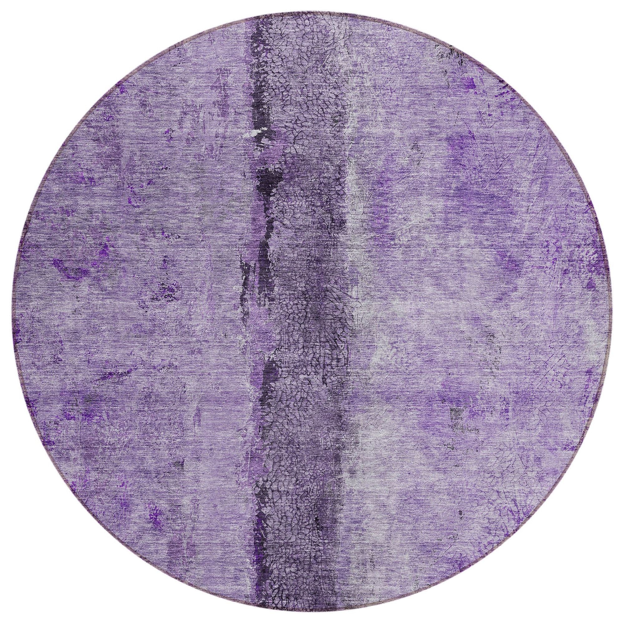 Machine Made ACN605 Purple  Rugs #color_purple 