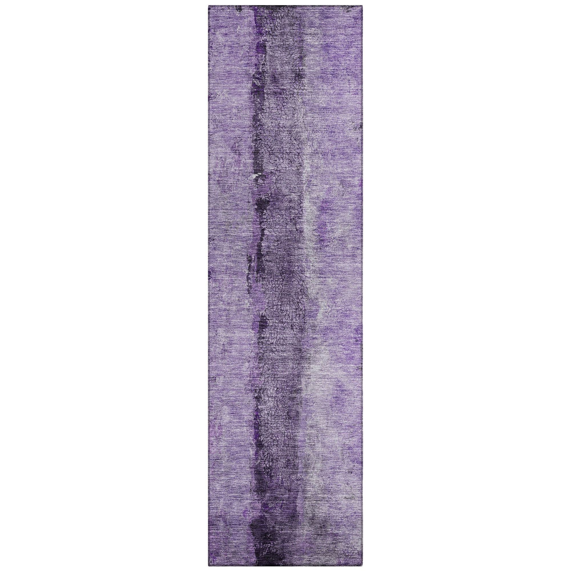 Machine Made ACN605 Purple  Rugs #color_purple 