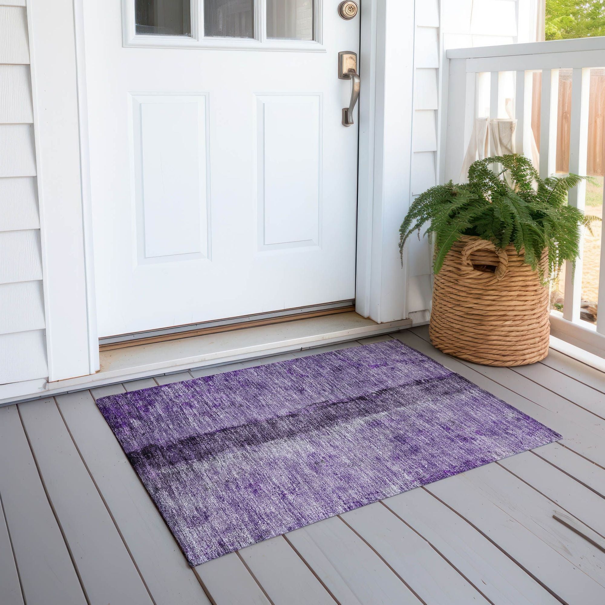 Machine Made ACN605 Purple  Rugs #color_purple 