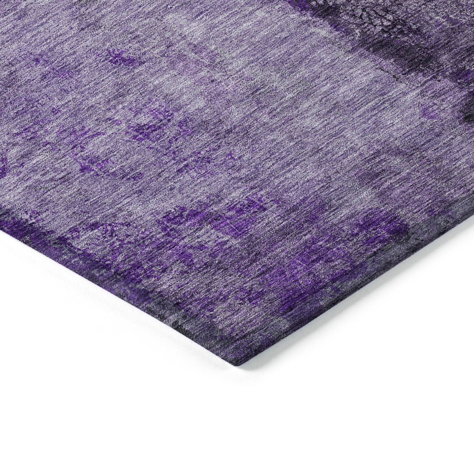 Machine Made ACN605 Purple  Rugs #color_purple 