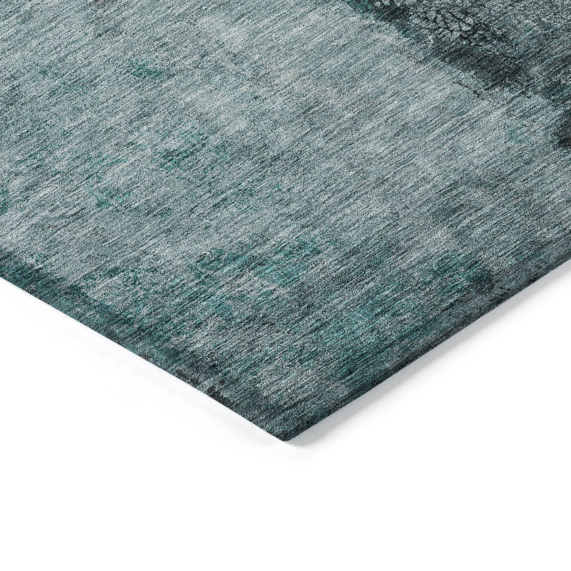 Machine Made ACN605 Teal  Rugs #color_teal 