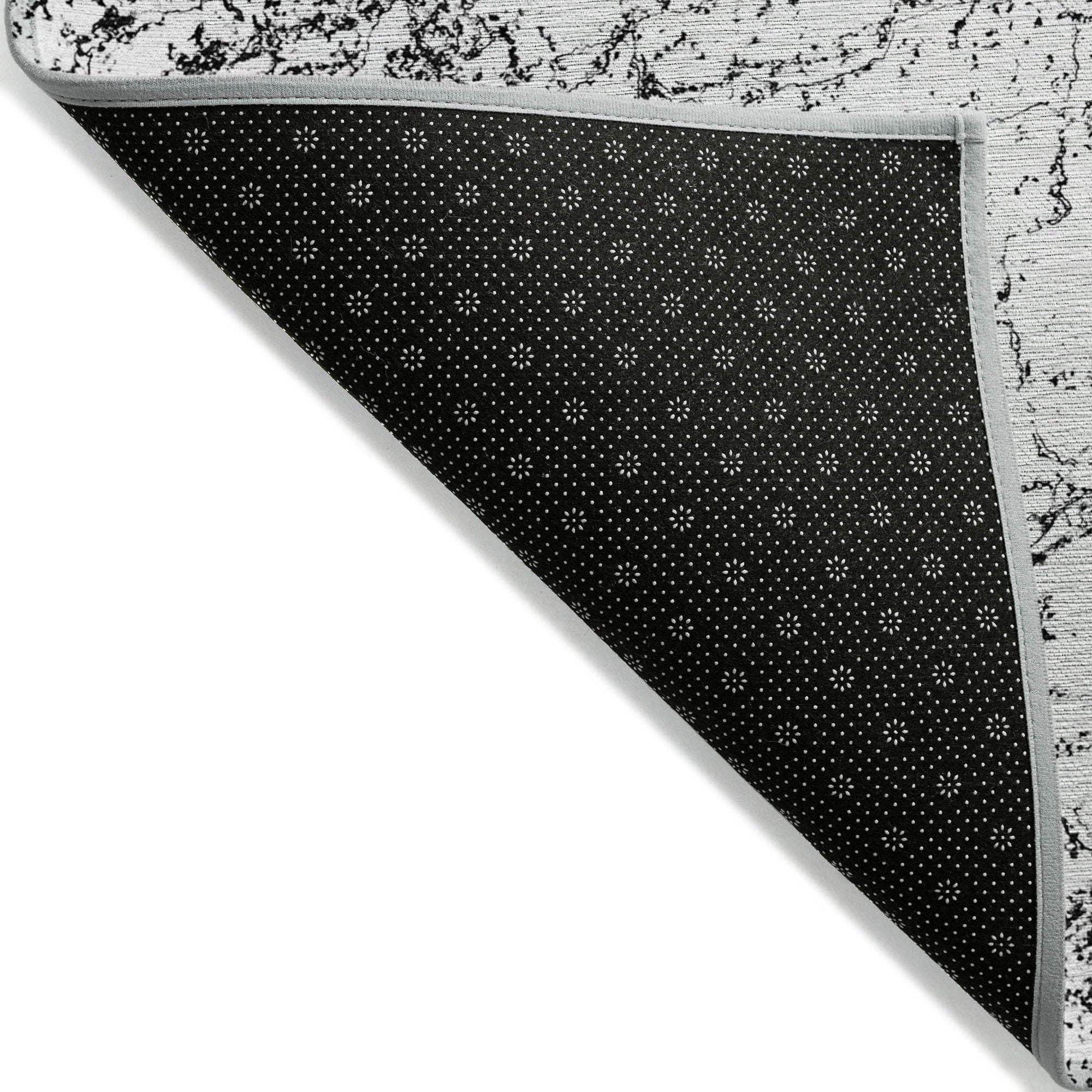 Machine Made ACN606 Black  Rugs #color_black 