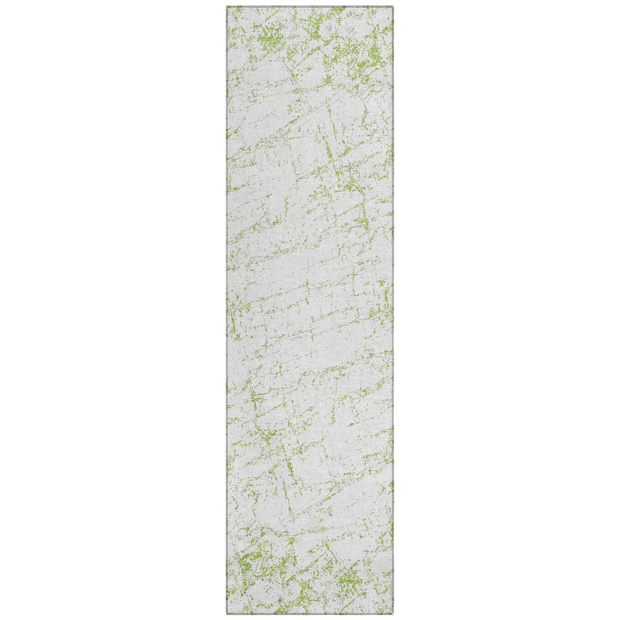 Machine Made ACN606 Green  Rugs #color_green 