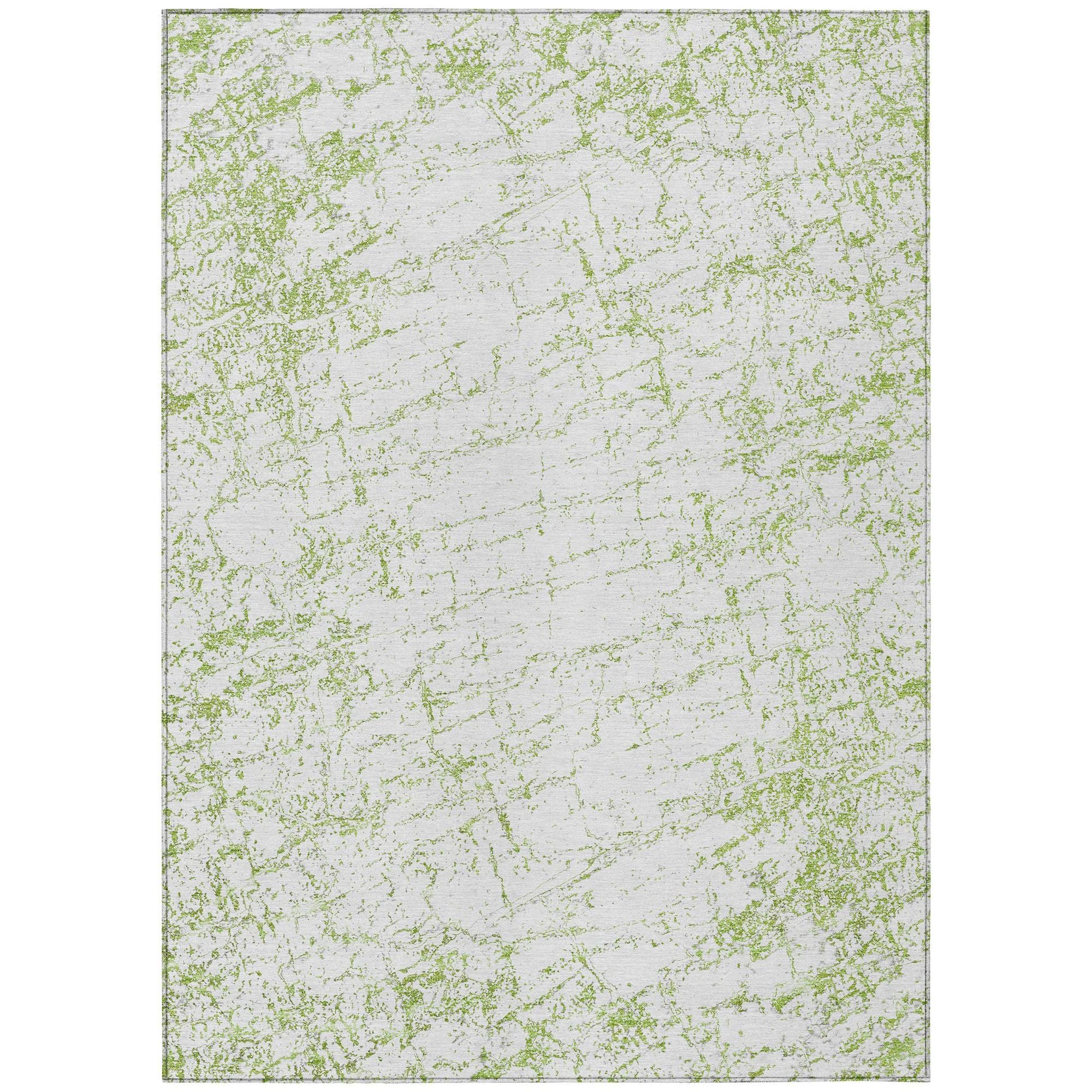 Machine Made ACN606 Green  Rugs #color_green 