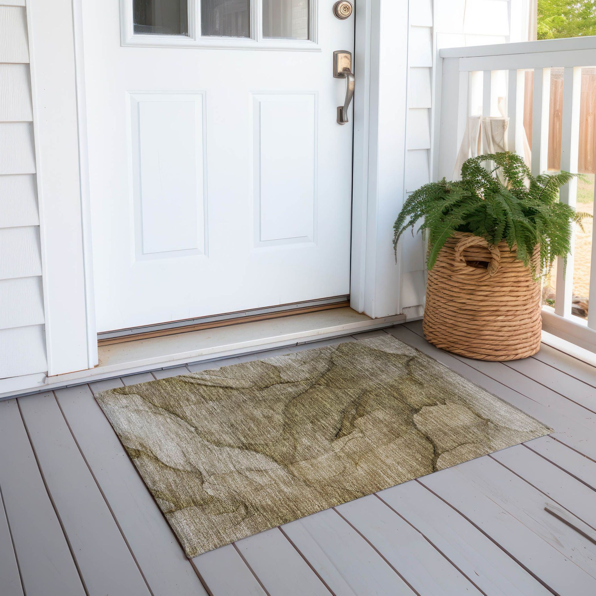 Machine Made ACN607 Brown  Rugs #color_brown 