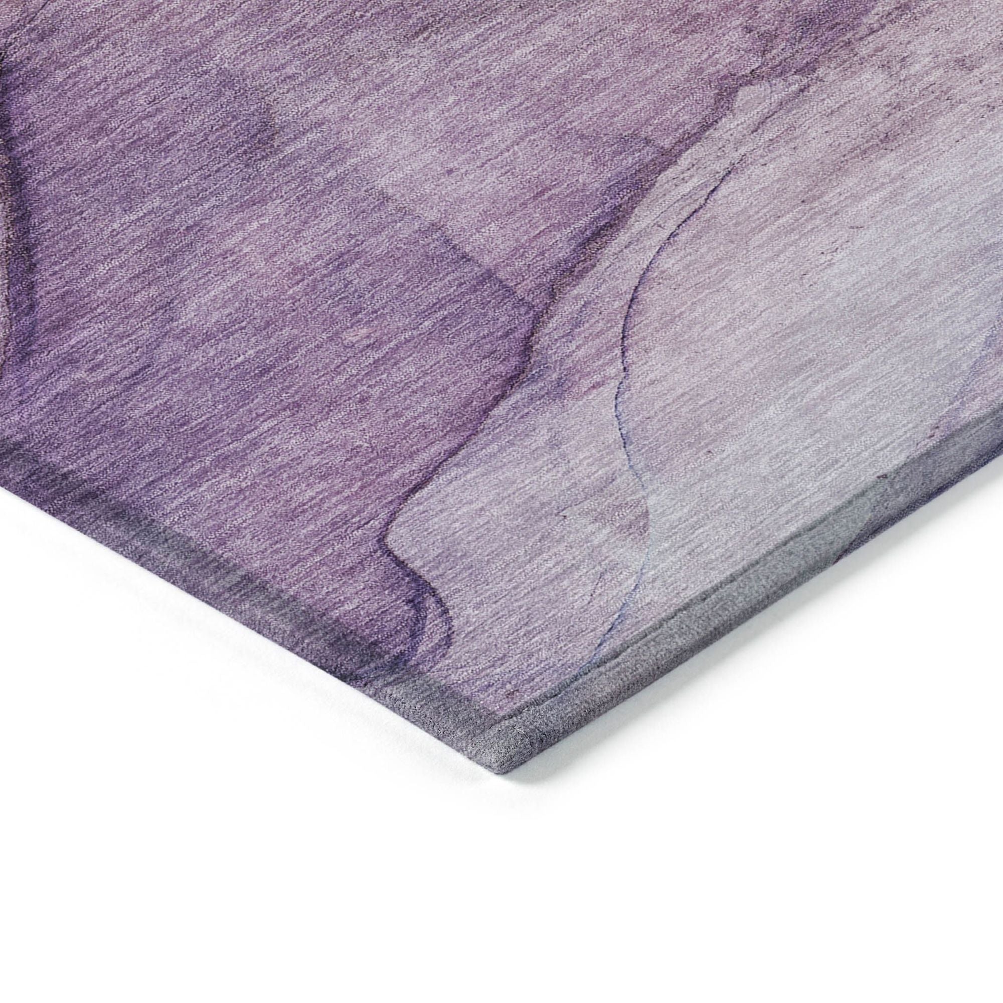 Machine Made ACN607 Purple  Rugs #color_purple 