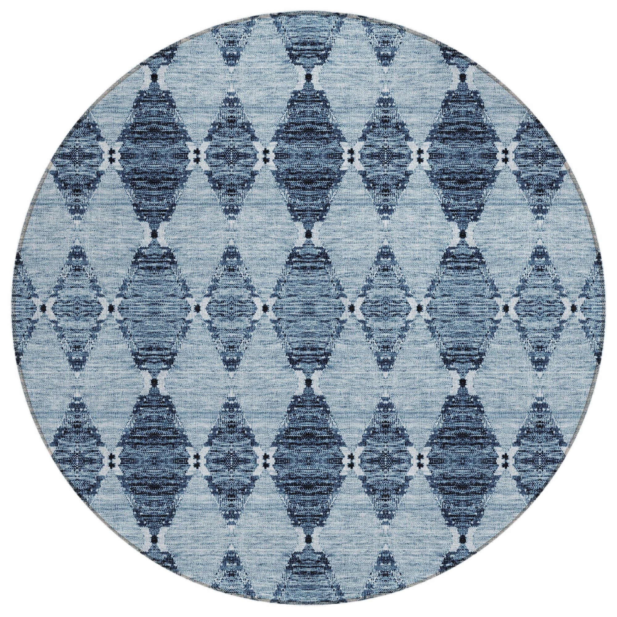 Machine Made ACN610 Blue  Rugs #color_blue 