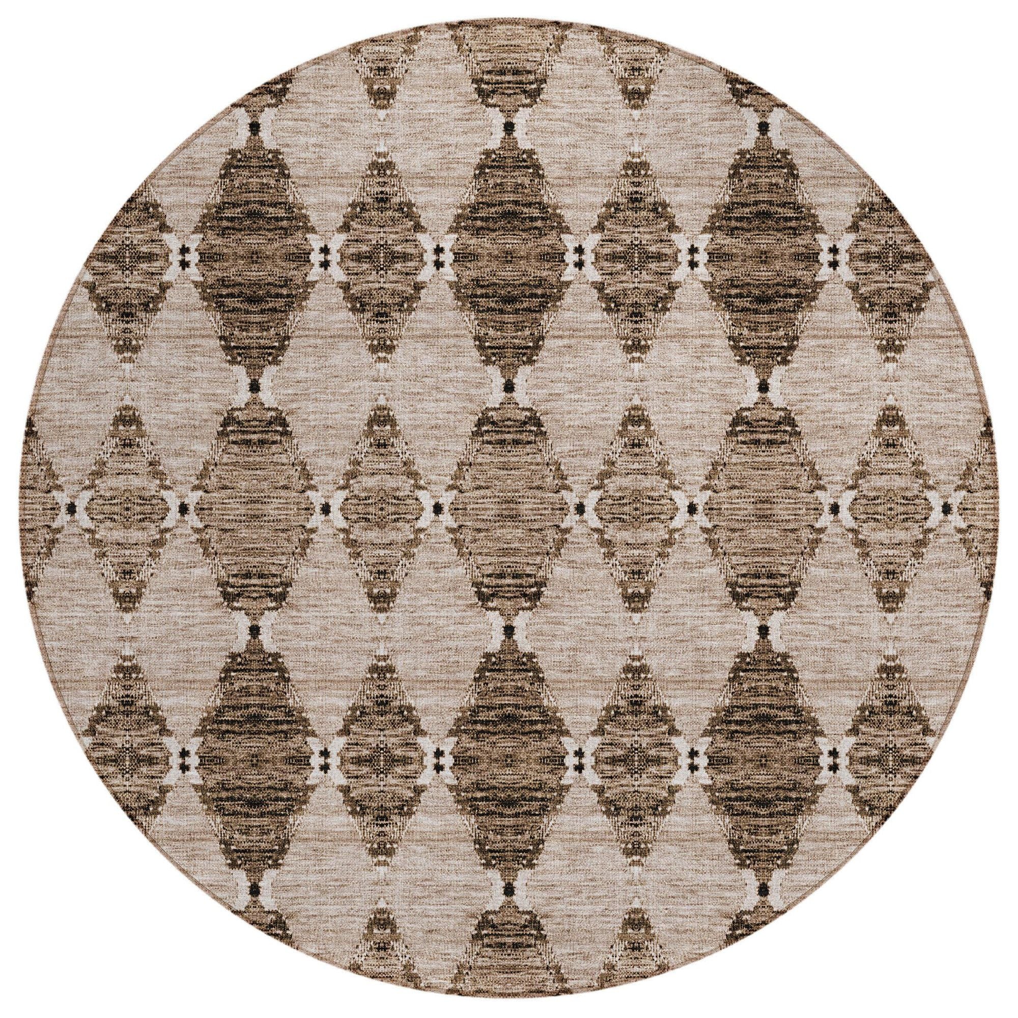 Machine Made ACN610 Mocha Brown Rugs #color_mocha brown