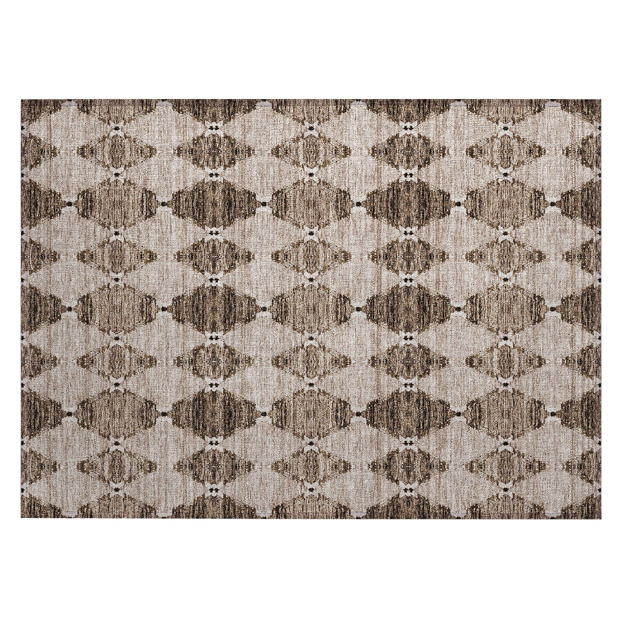 Machine Made ACN610 Mocha Brown Rugs #color_mocha brown